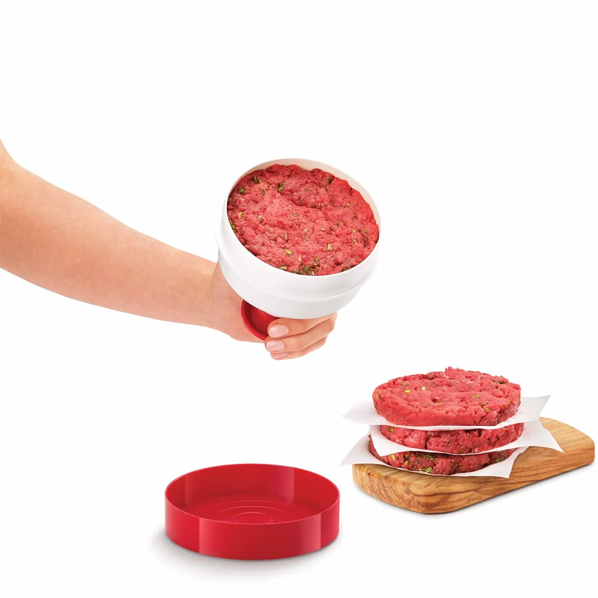 Metaltex HAMBURGER-Molde de Hamburguesas