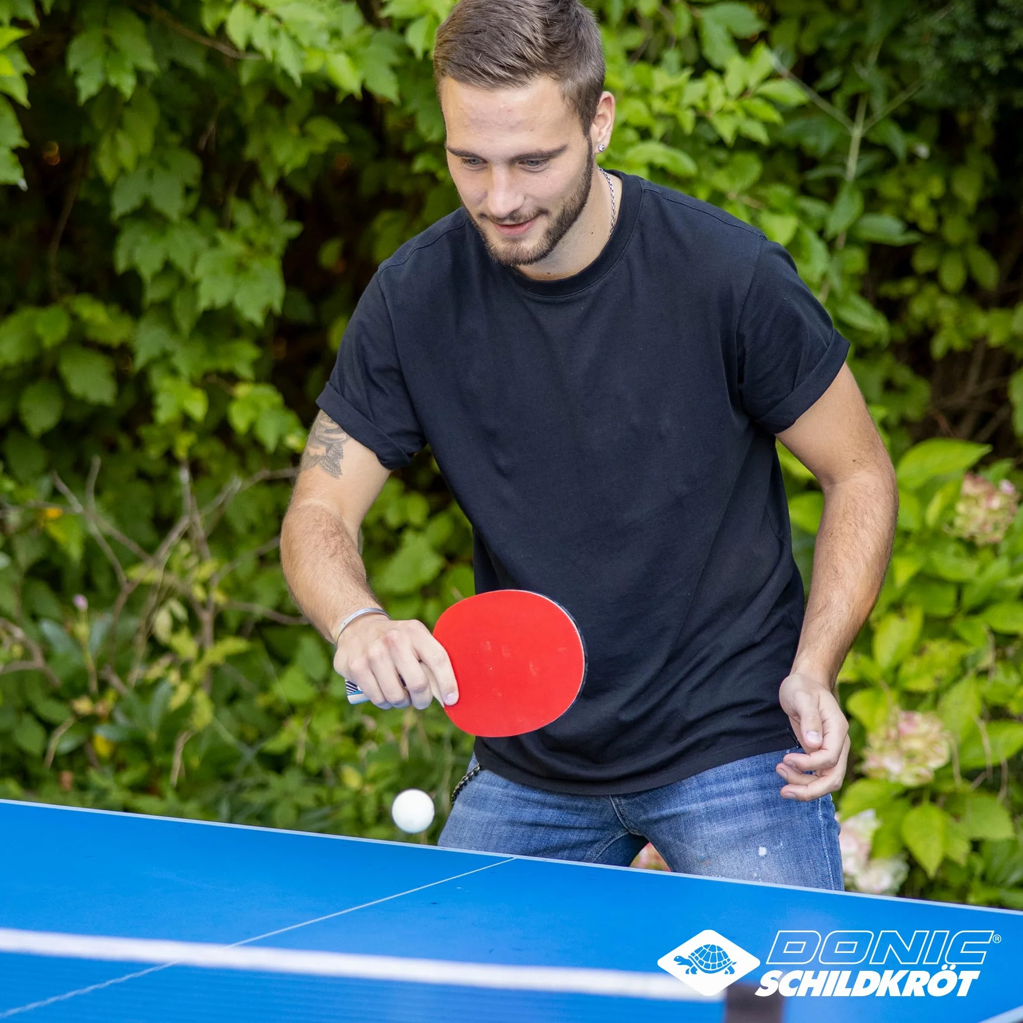 Donic-Schildkröt Pelotas de Tenis de Mesa 1 Estrella Elite Poly 40+ 3 Piezas