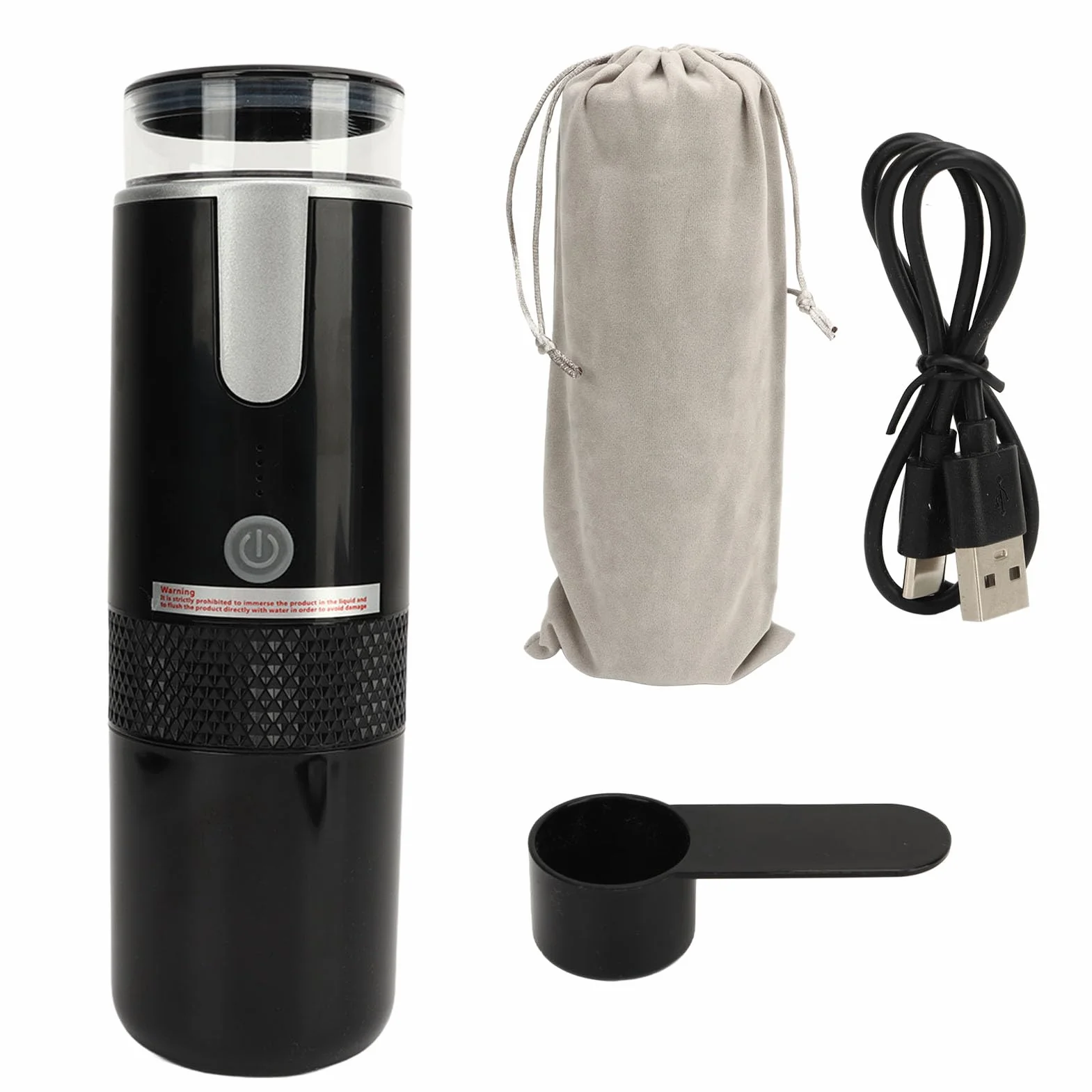 Cafetera de un Servicio, Portátil Ligero de la Operación de un Botón del Fabricante de café Portátil para Caminar