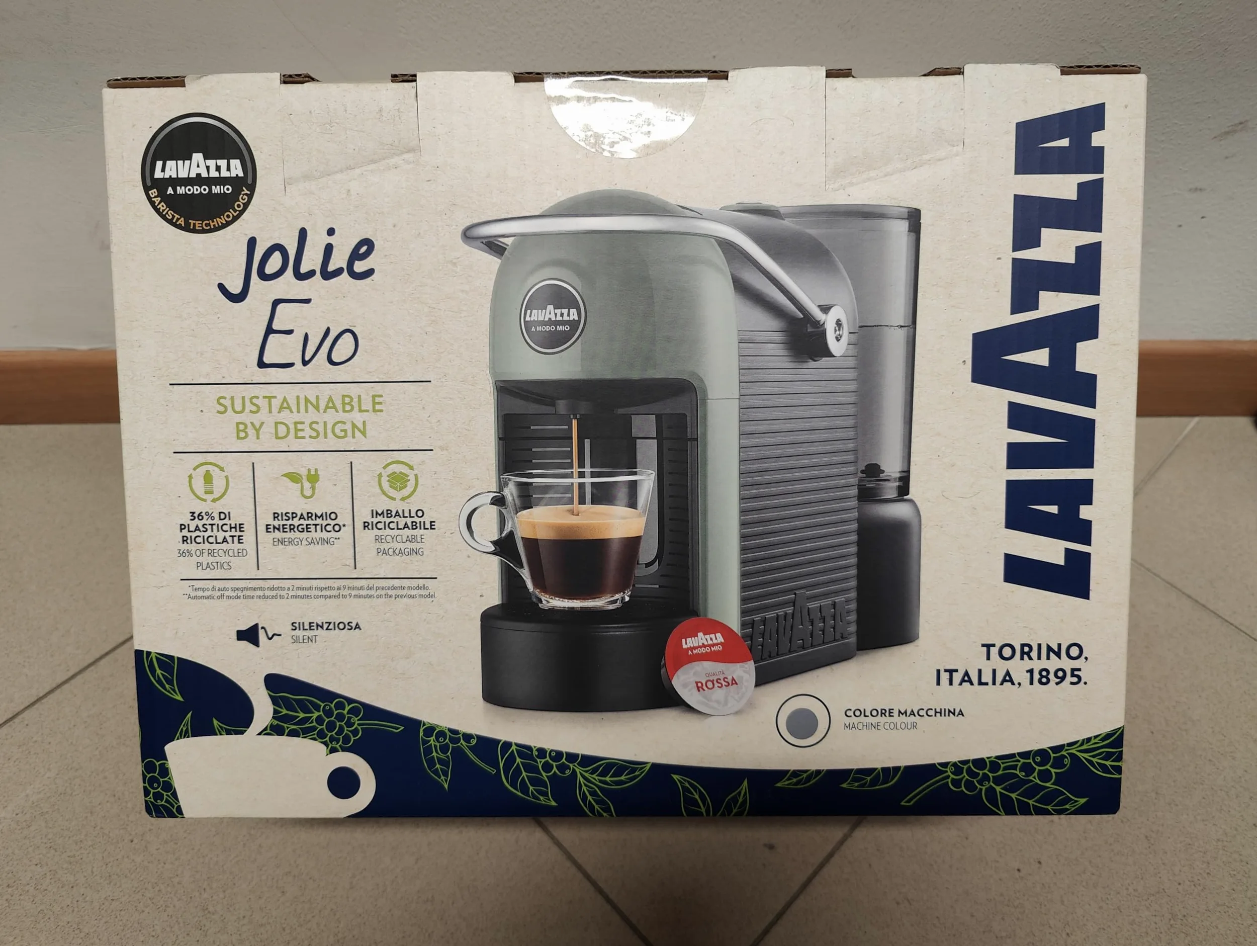 Lavazza A MODO MIO JOLIE EVO (GREY) (LM860) - Máquina de cápsulas espresso