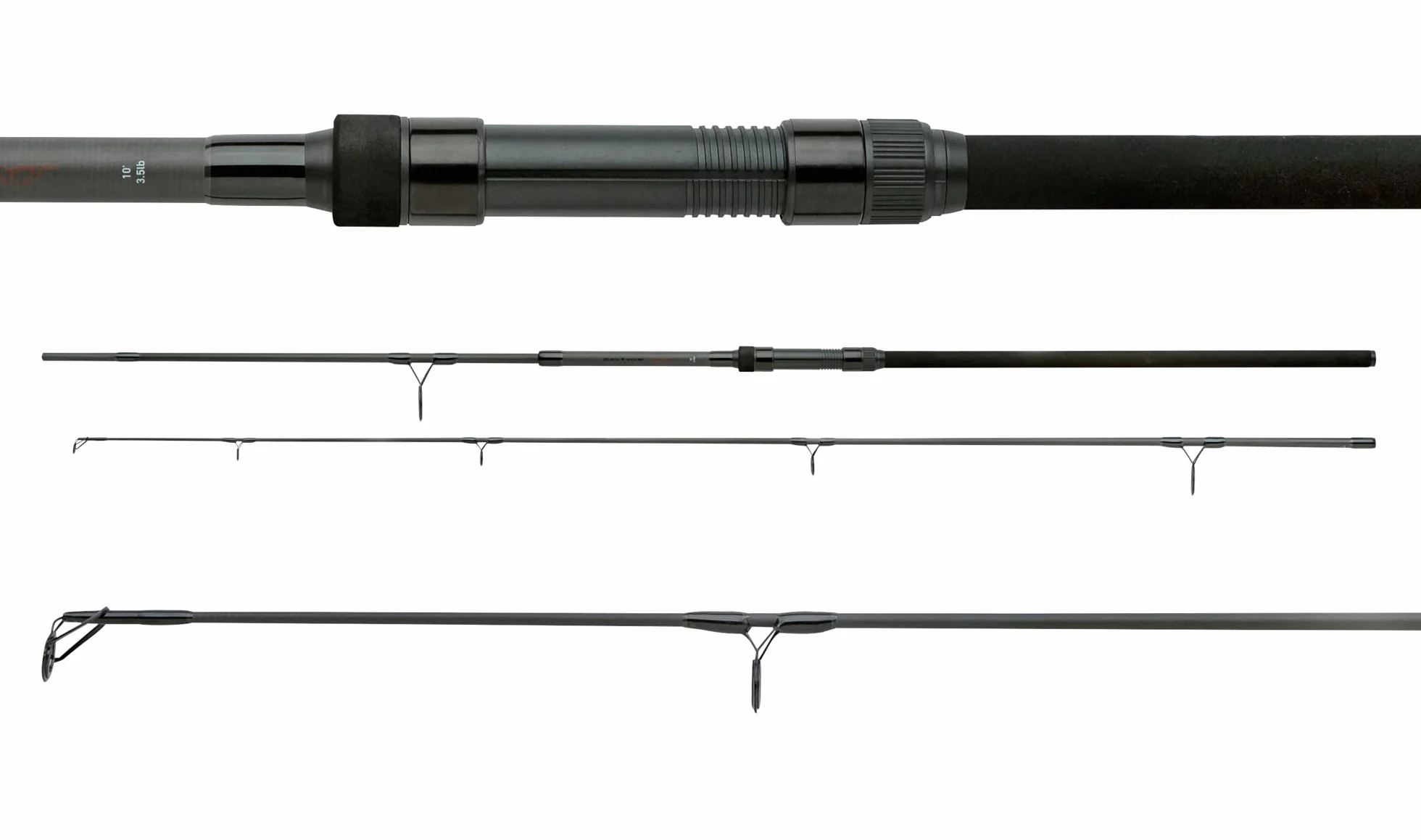 Daiwa Black Widow Caña de pescar 2 partes
