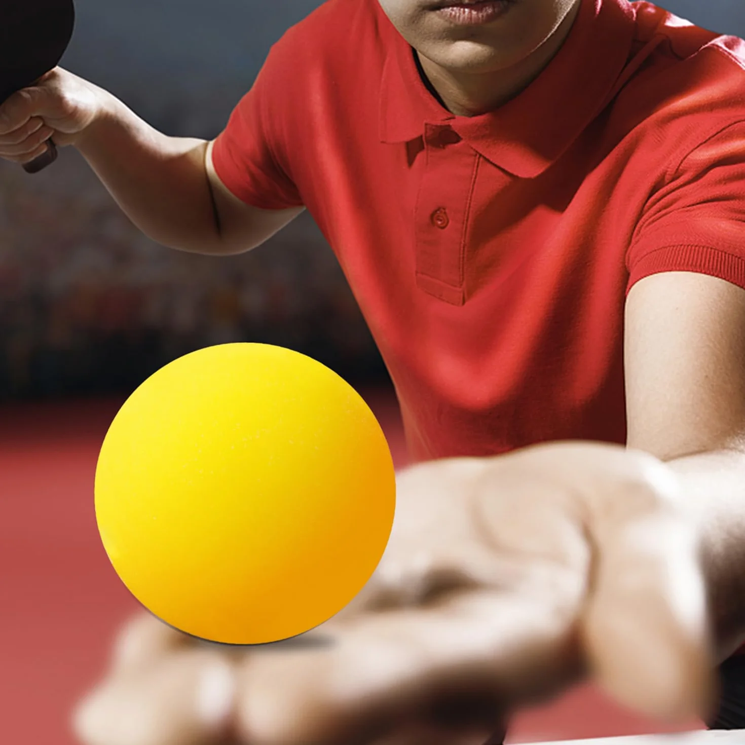 Pelotas de Ping Pong Amarillas Plástico 20 Unidades para Fiestas Familiares Escolares