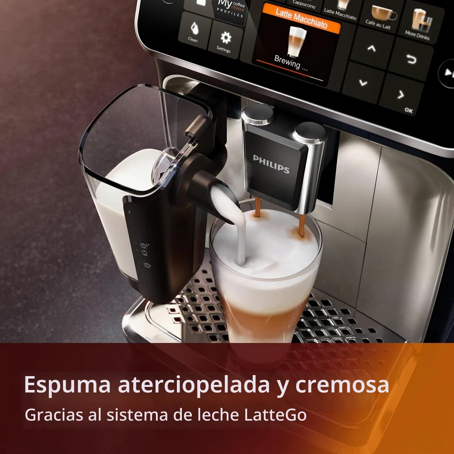 Cafetera totalmente automática Philips Domestic Appliances Serie 5400 - Sistema de leche LatteGo y cartuchos de filtro de agua Wessper compatibles con cafeteras Saeco y Philips - Paquete de 6
