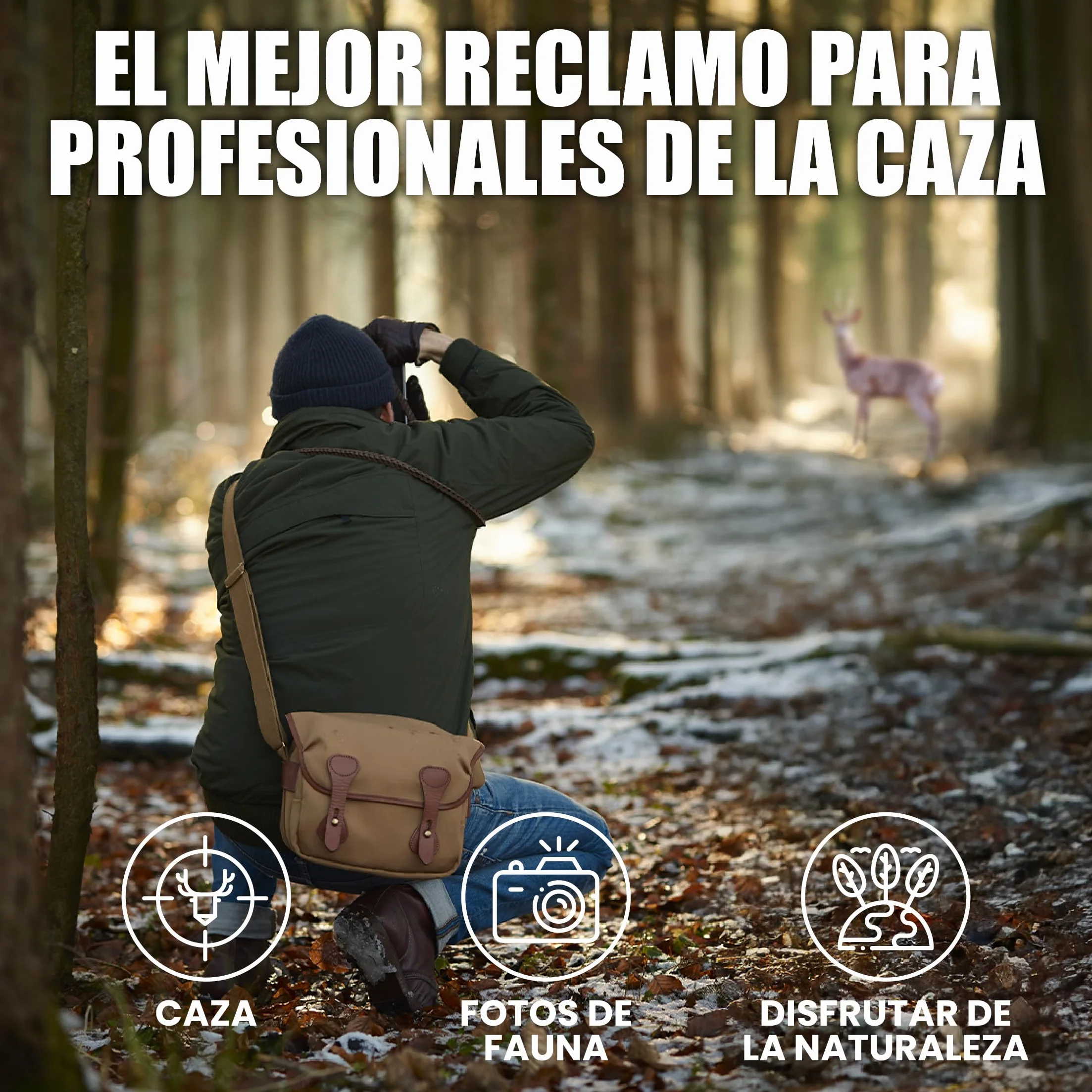 Buttolo Original para Corzo en Celo con Cuerda y Manual Instrucciones