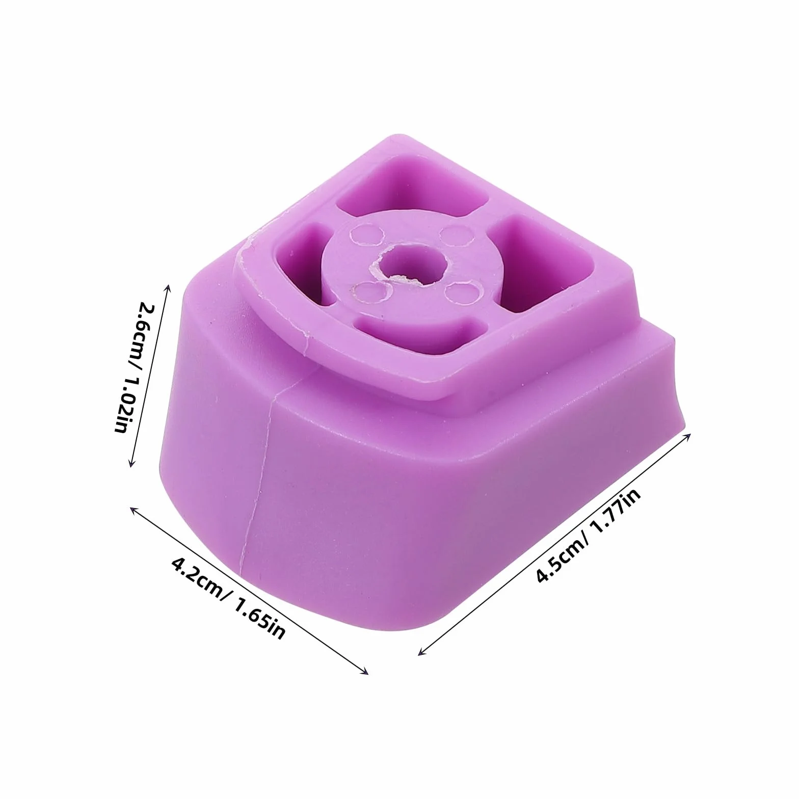 Frenos para Patines Infantiles Happyyami Antideslizante Seguridad Morado