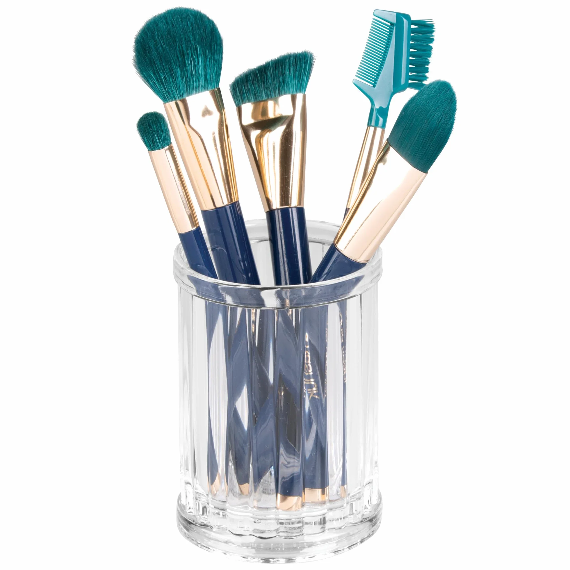 iDesign, Alston, Vaso de acrílico, para tocadores de cuartos de baño, Claro