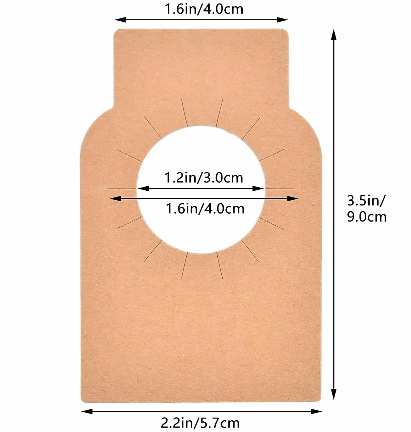 LATRAT 200 etiquetas de papel kraft para botellas de vino, etiquetas colgantes de papel para botellas de cuello de botella, estantes de vino, champán, bebidas (marrón)