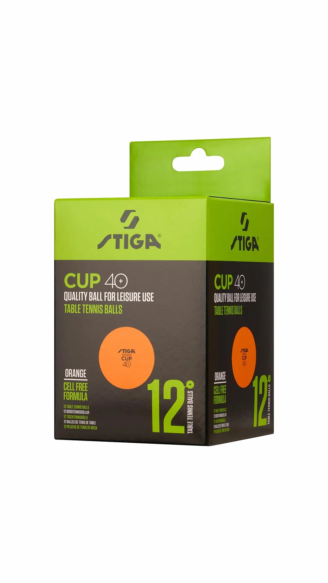Stiga Cup 40+ Bolas de pingis Adulto