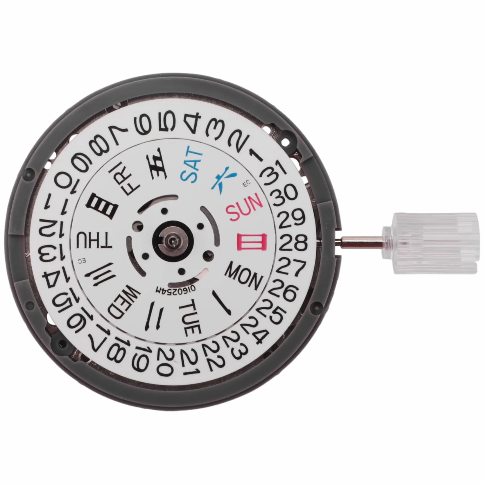 Movimiento automático de reloj para hombre, piezas de reloj mecánico, movimiento NH36, accesorio de repuesto