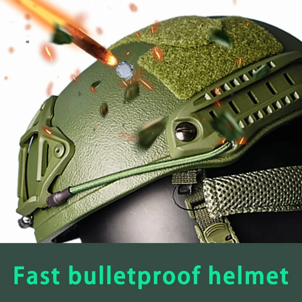 Táctico NIJ IIIA Estándar Kevlar Negro Ejército Rápido A Prueba De Balas Casco Balístico Militar, con Un Peso De 1,45 Kg, con Bolsa De Almacenamiento Casco (Color : G)