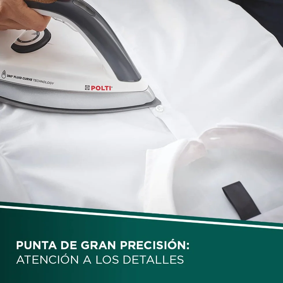 Polti Vaporella Next VN18.65, Centro de Planchado con Caldera de Alta Presión Max 7.2 Bar, Potencia 2200 W, Función Turbo y Eco, Autonomía ilimitada, Depósito 1.3 L, Steam Pulse 450g, Blanco y Verde