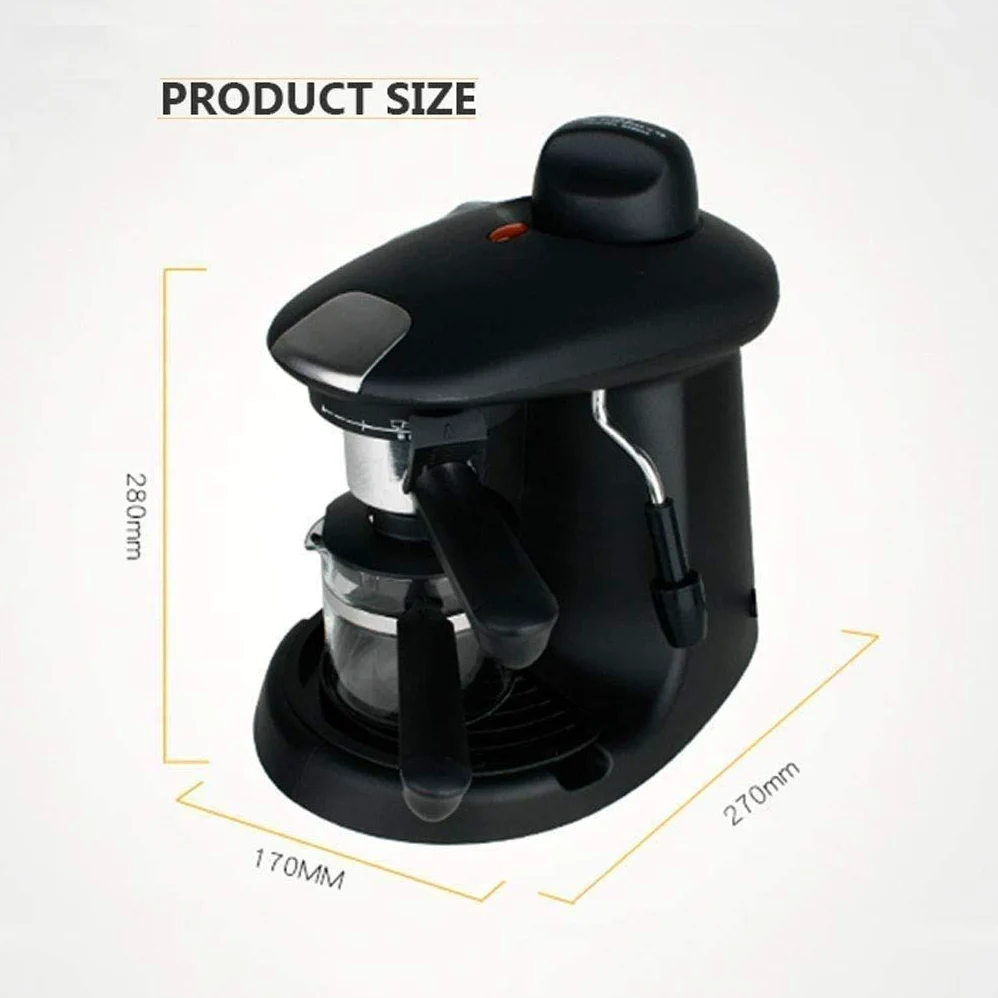 Máquina de Espresso Máquina de 5 Bares de cafetería con espumación de la Varita, cafetera 370W for café Espresso, Capuchino, Latte