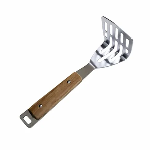 iturador de patatas Kichen, triturador de patatas, triturador de judías, triturador de patatas manual, triturador de patatas, triturador de frutas, prensador de ajo para bebé de mano de madera (caqui)