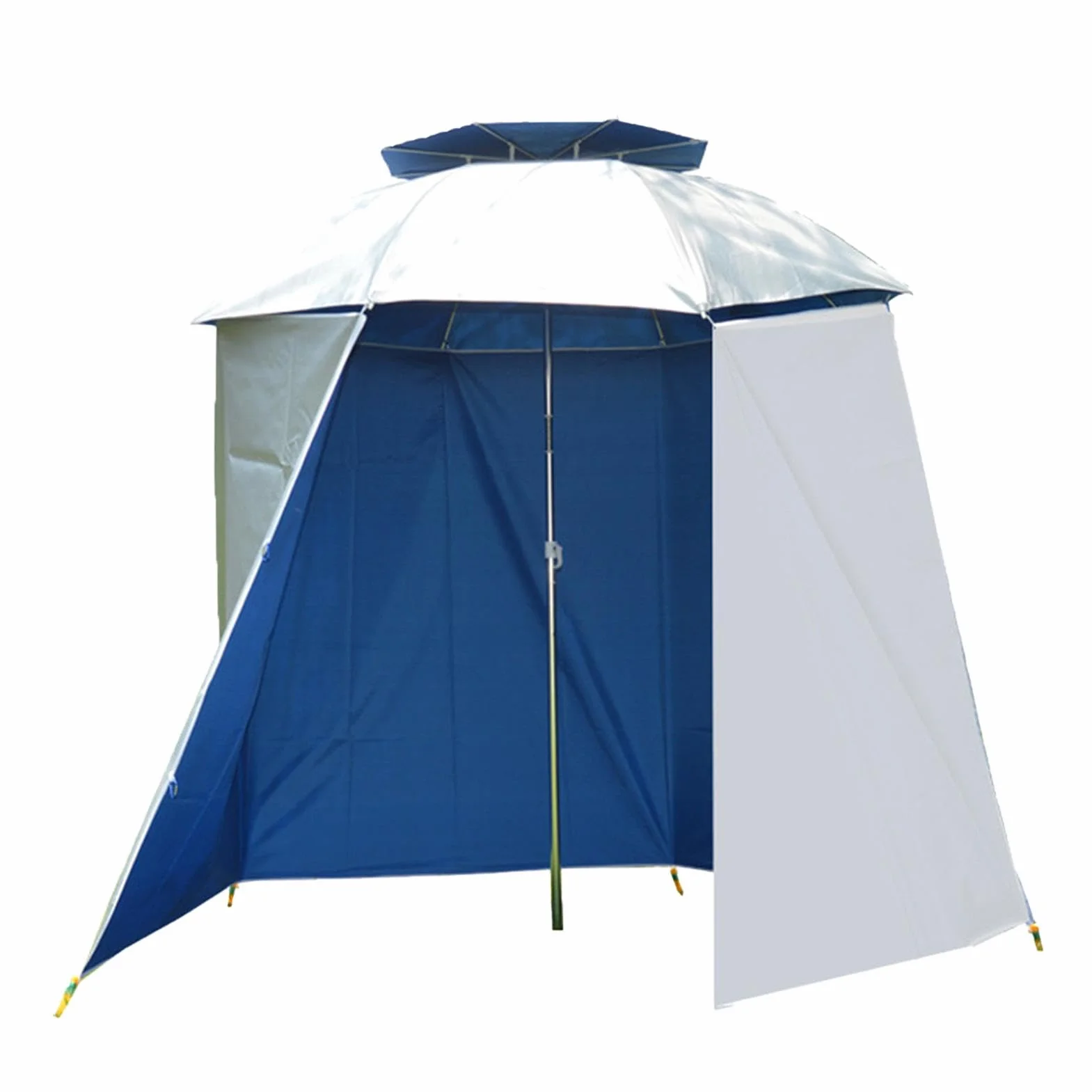 Sombrilla de pesca Brolly con protección UV, impermeable e inclinable