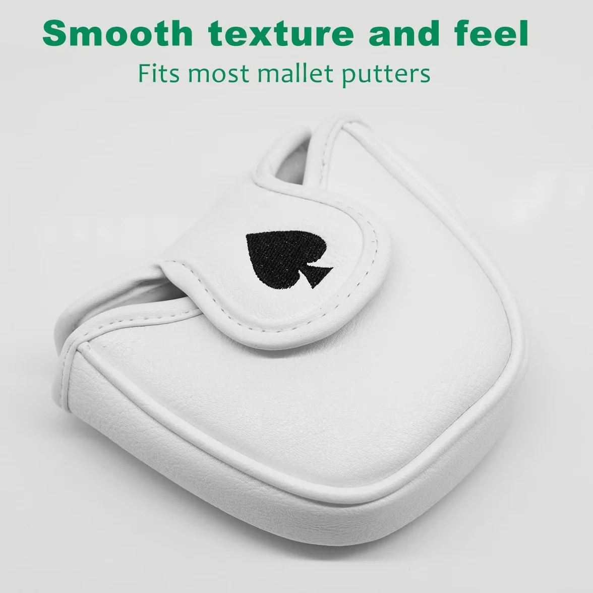 Cubierta magnética para putter de golf, compatible con 2 Ball, LH