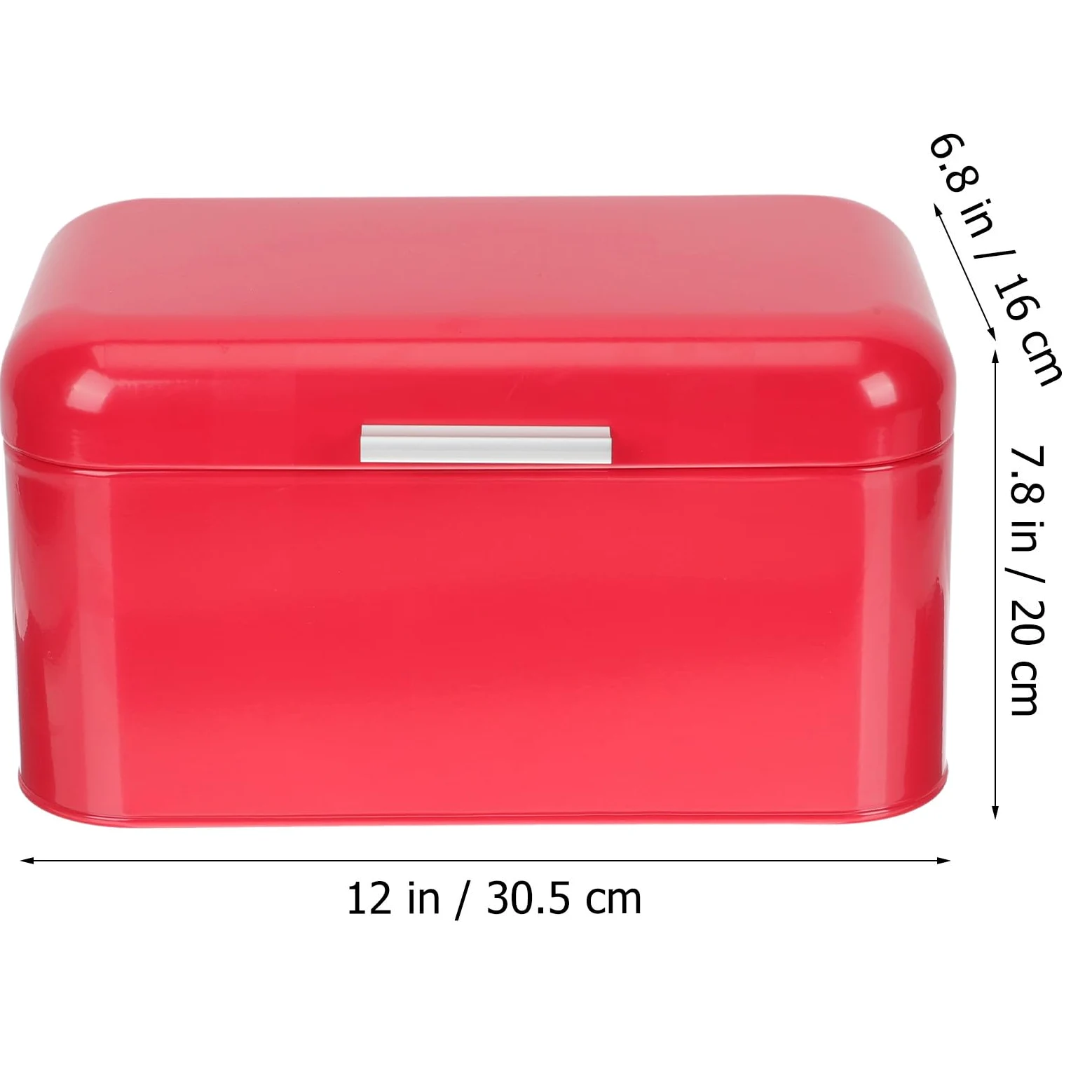 Caja de Pan de Hierro Resistente y Creativa y Diseño Retro Buena Hermeticidad para Almacenamiento en Cocinas y Panaderías para Aficionados la Cocina