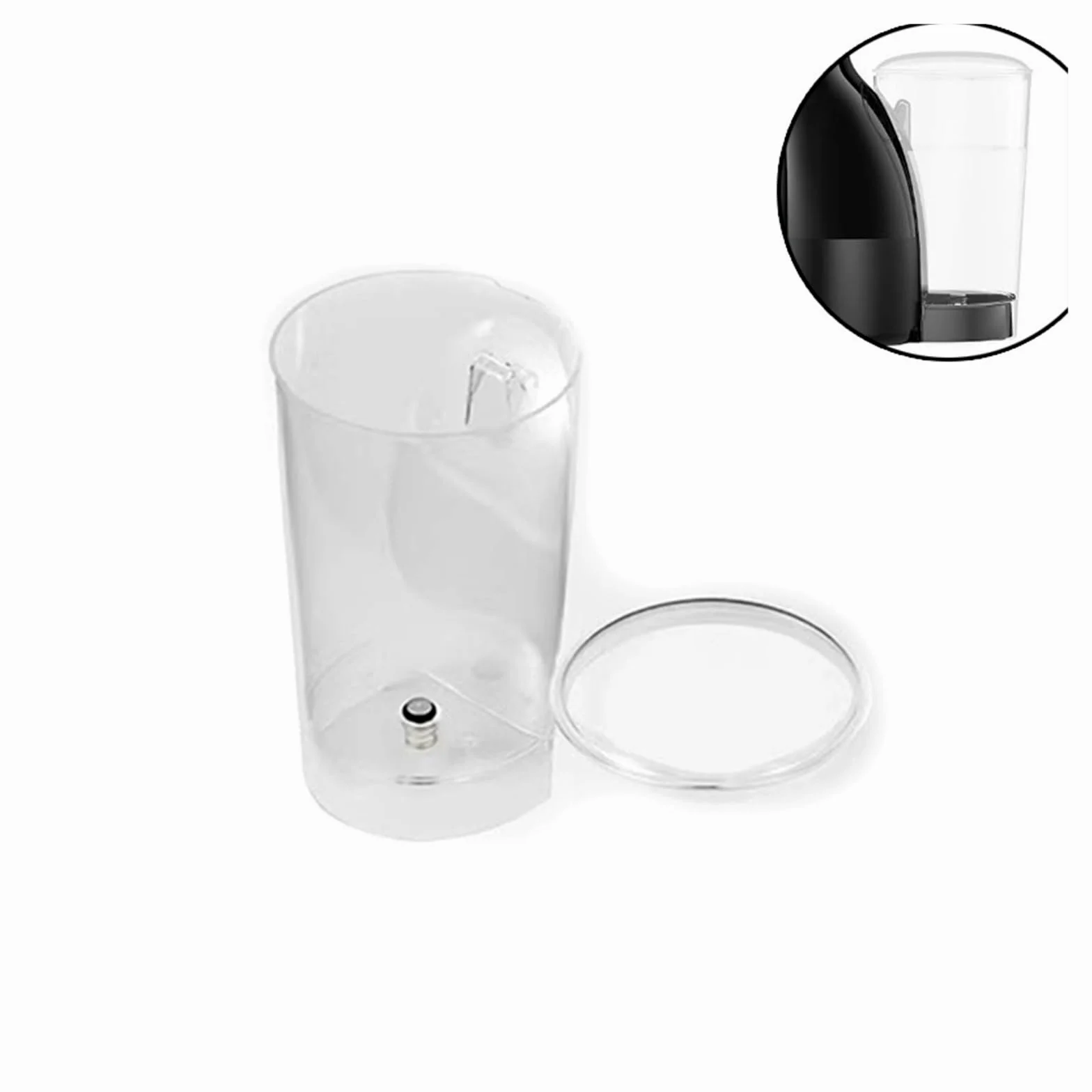Tanque De Agua for Máquina De Café, Compatible Con Dolce, Compatible Con Gusto, Compatible Con Piccolo, Piezas KP1A01MX, Compatible Con Krups, Tanque De Agua