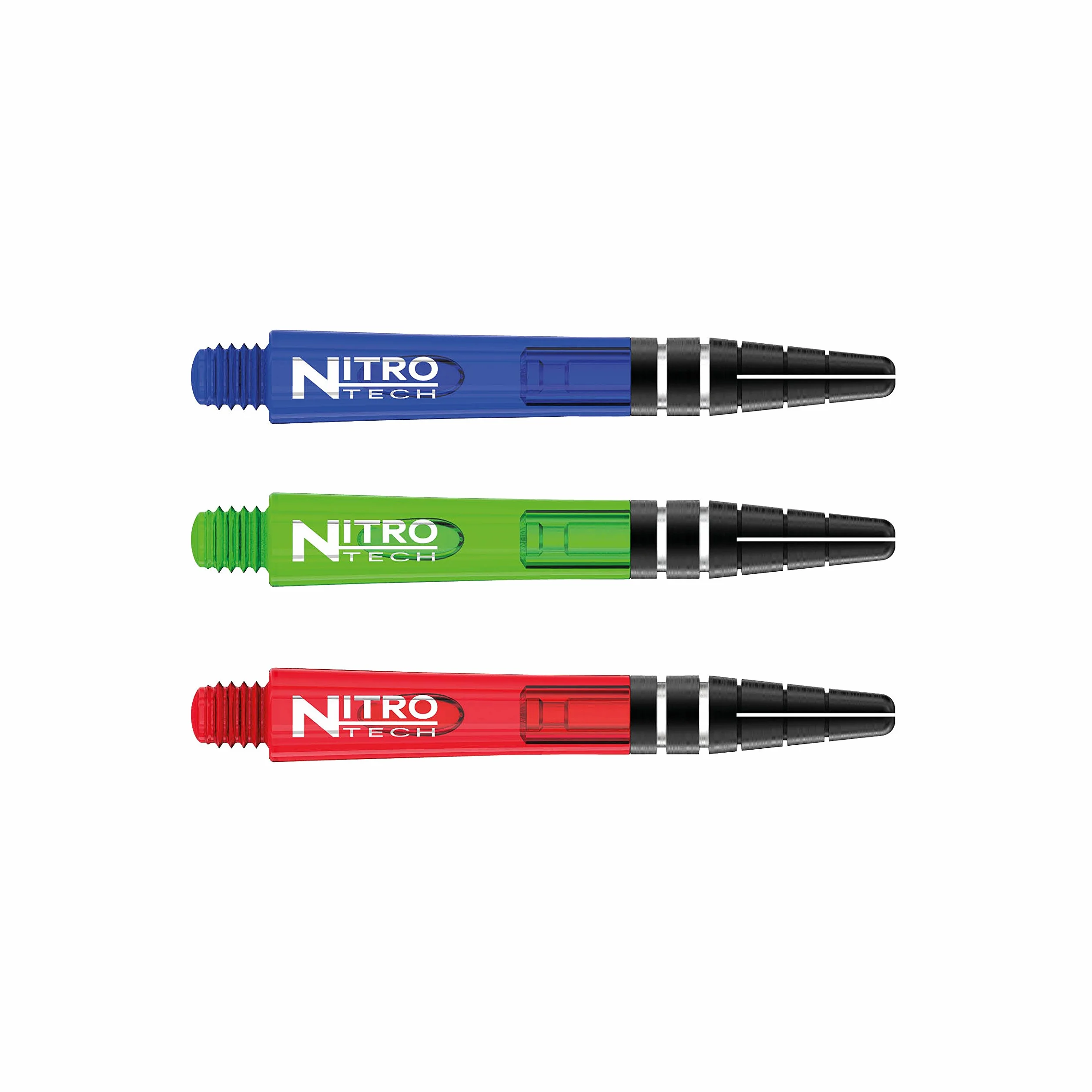RED DRAGON Nitrotech Ejes de Dardos Cortos Multipack 2-3 Juegos por Paquete (9 Ejes en Total)
