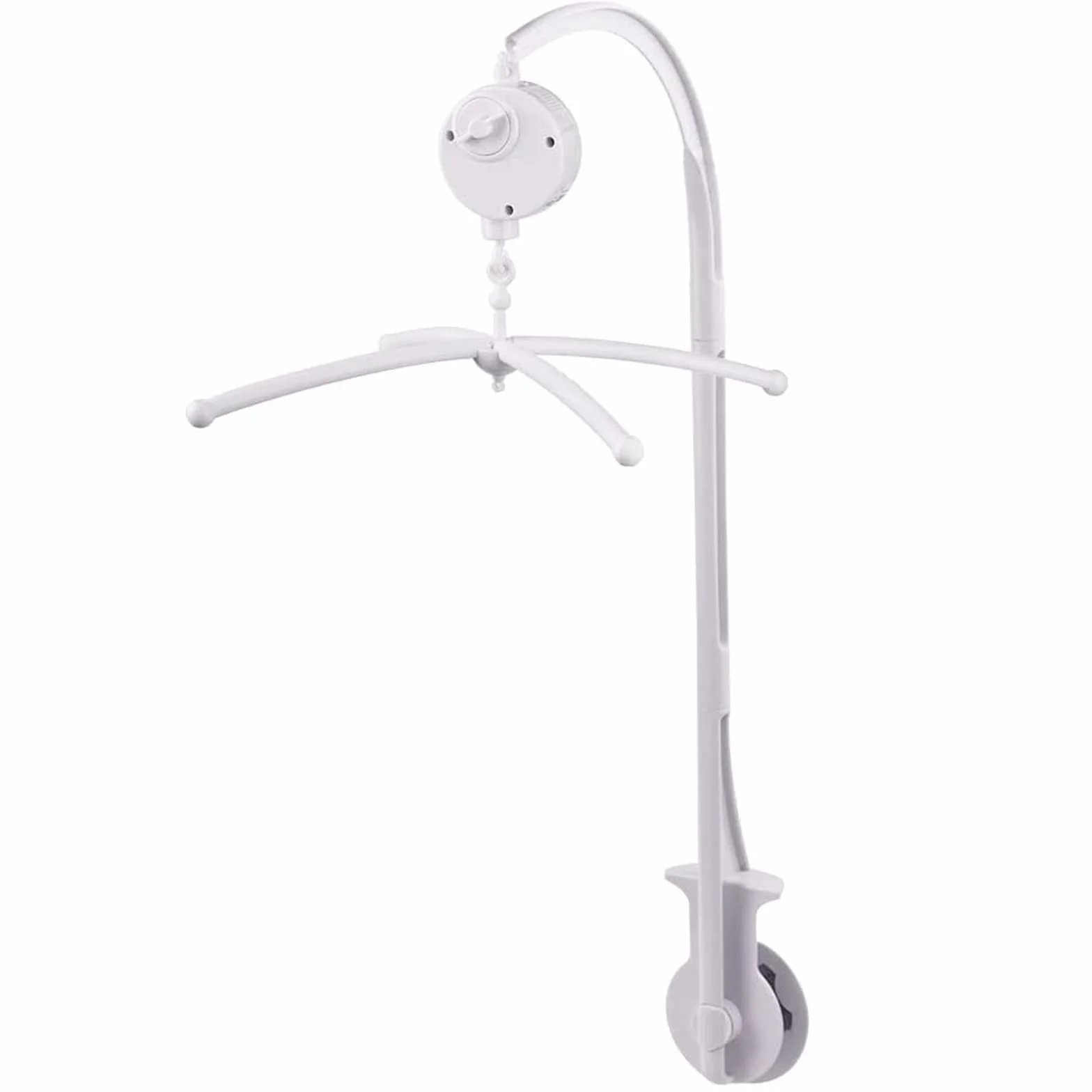 Soporte móvil para cuna de bebé 68 cm brazo móvil con caja de música ligera