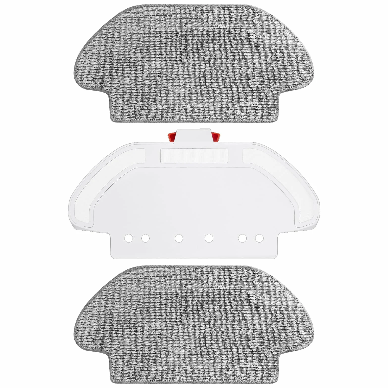 Mopa con Placa de Repuesto para Xiaomi S12/Mop 2S/Mop Pro/Mop P/S10 EU/STYJ02YM/Viomi V2 Pro/V3 SE Robot Aspirador Mop Pad Soporte para fregona