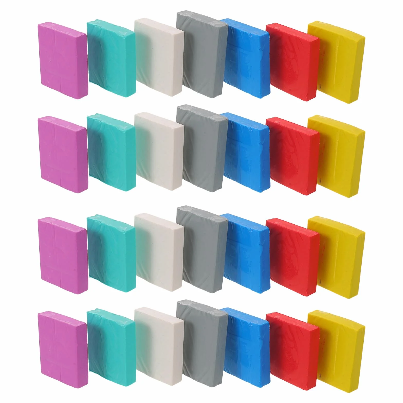 Operitacx 60 gomas de borrar maleables para artistas - Goma de borrar moldeable para dibujo - Para profesores, lápices de dibujo y estudiantes - Material escolar