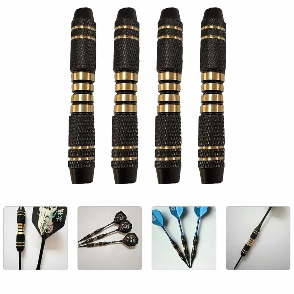 6pcs 16 Gramos Ejes de Dardos Barriles Cobre Reemplazo Negro