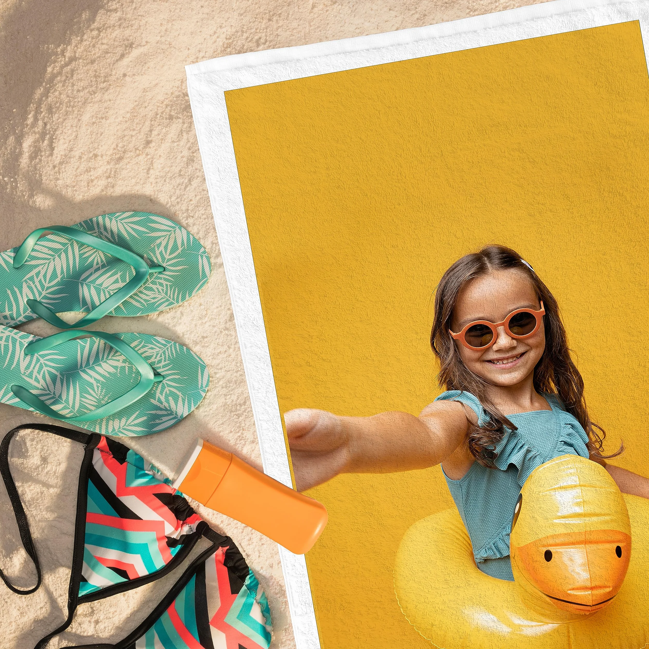 Toalla de baño personalizada con tu foto y texto | Regalo Nevera y Gafas de Sol│Toalla de playa o piscina | Toalla baño con imagen y texto | Regalo personalizado | Sorpresa regalo 100x150 cm