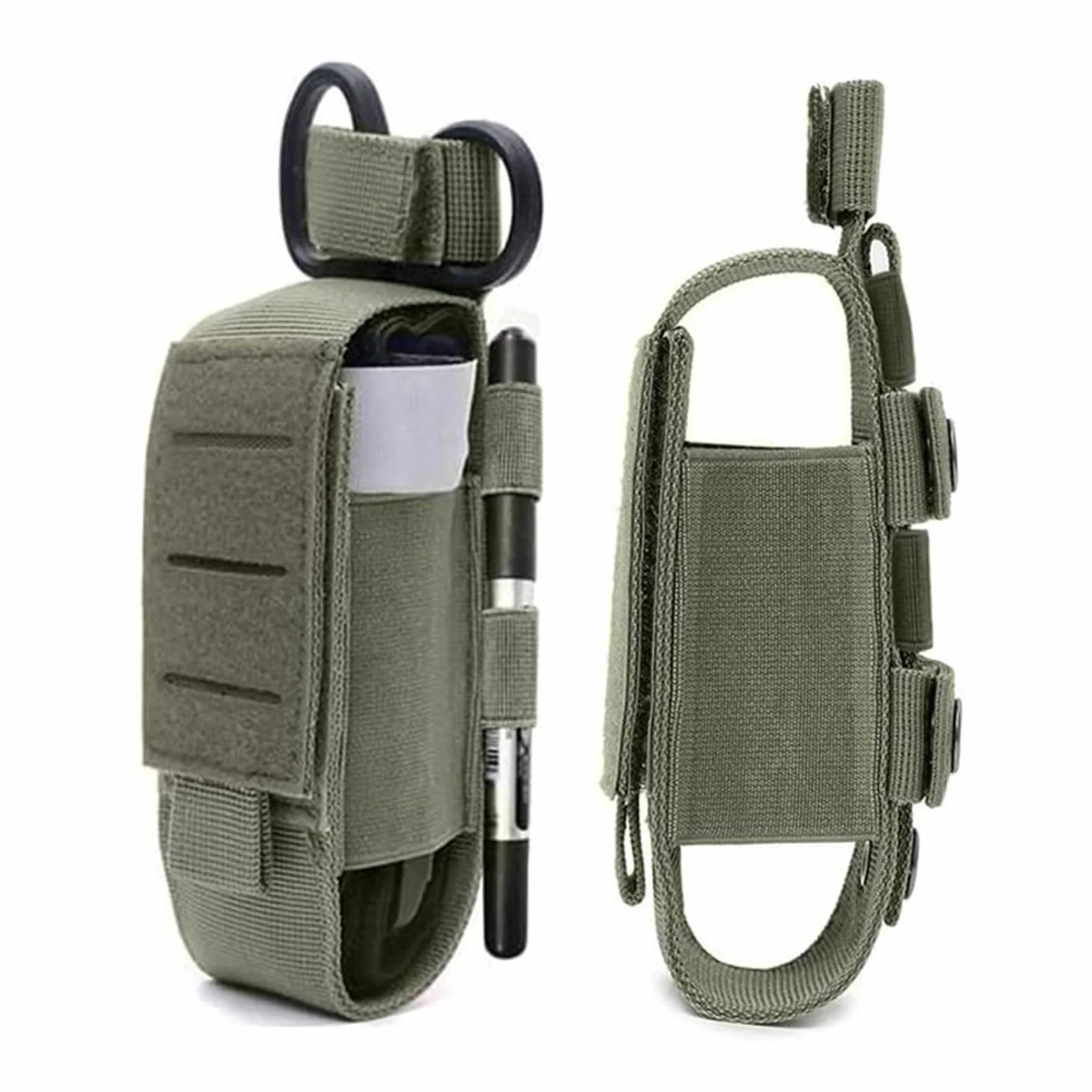 Estuche Portatorniquete Táctico Bolsa Tijeras EMT Torniquete Rescate TQ Organizadora