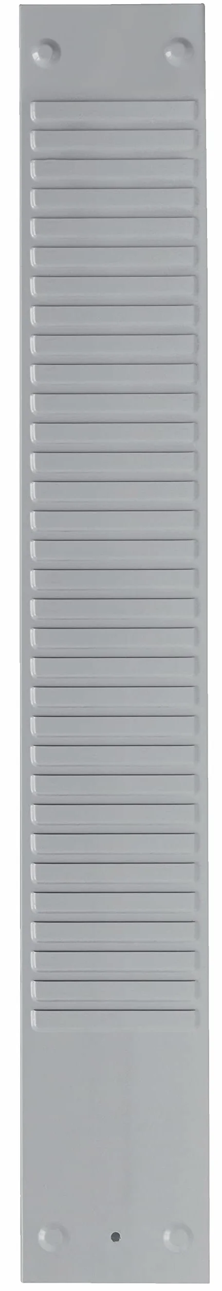 Nobo 1900394 - Panel de metal para organización de tarjetas con 32 ranuras