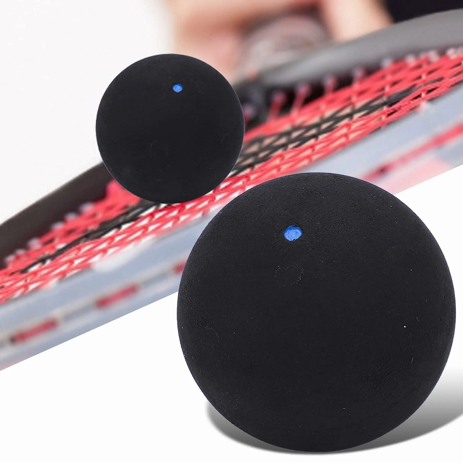 Pelota De Squash Deportiva Resistente Al Desgaste para Principiantes Competencia Entrenamiento