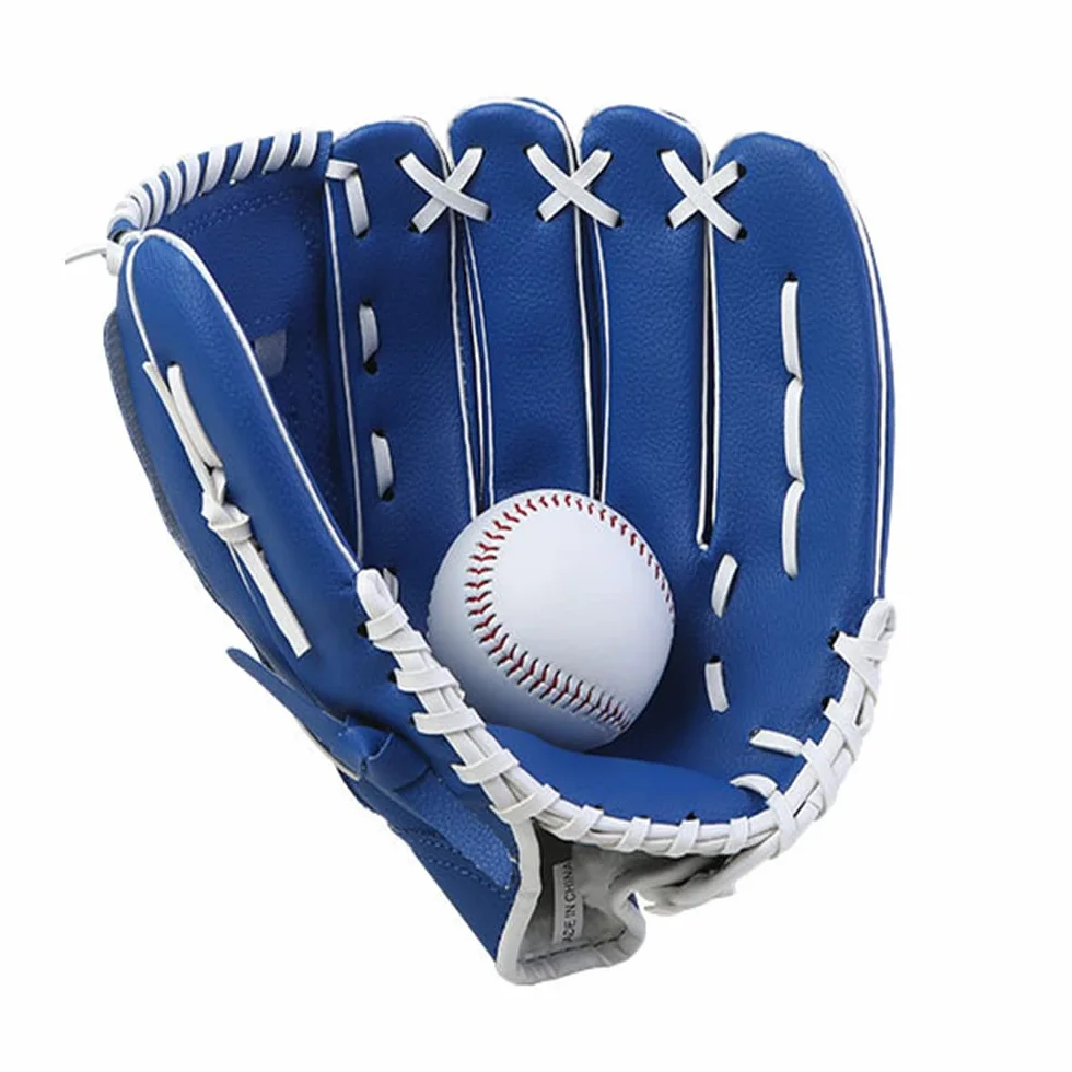 Guantes de béisbol para niños adolescentes adultos mano izquierda entrenamiento