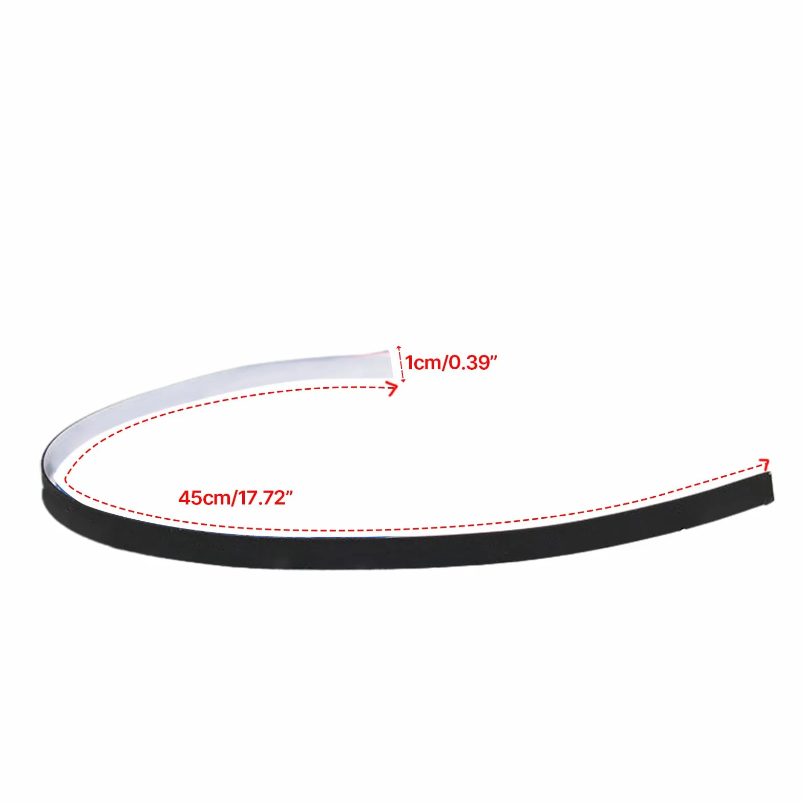 Cinta lateral de tenis de mesa protectora de bordes para raqueta