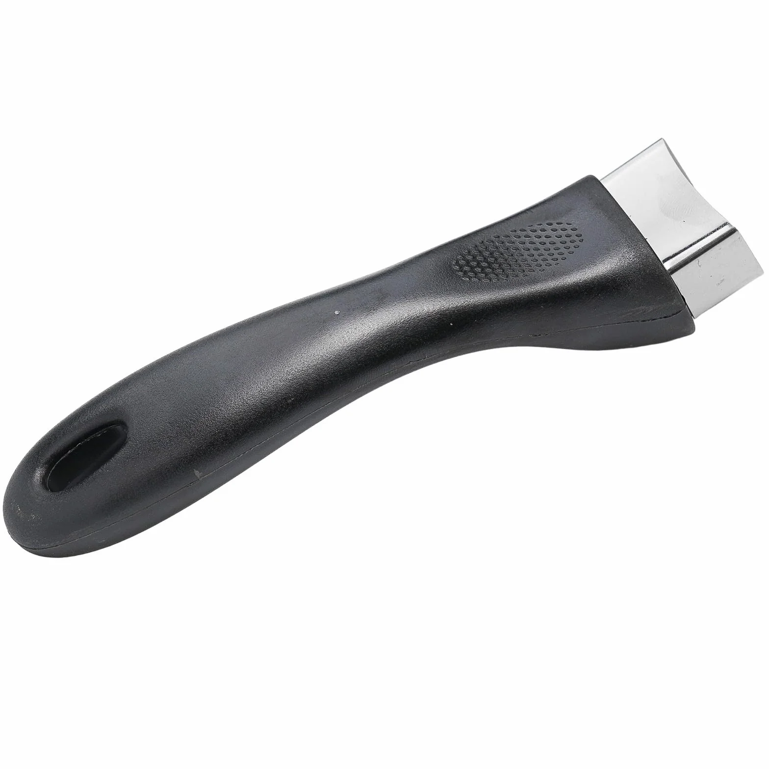 Mango de repuesto para ollas de baquelita para asas laterales en sartenes y cacerolas, hecho para uso en utensilios de cocina (negro)