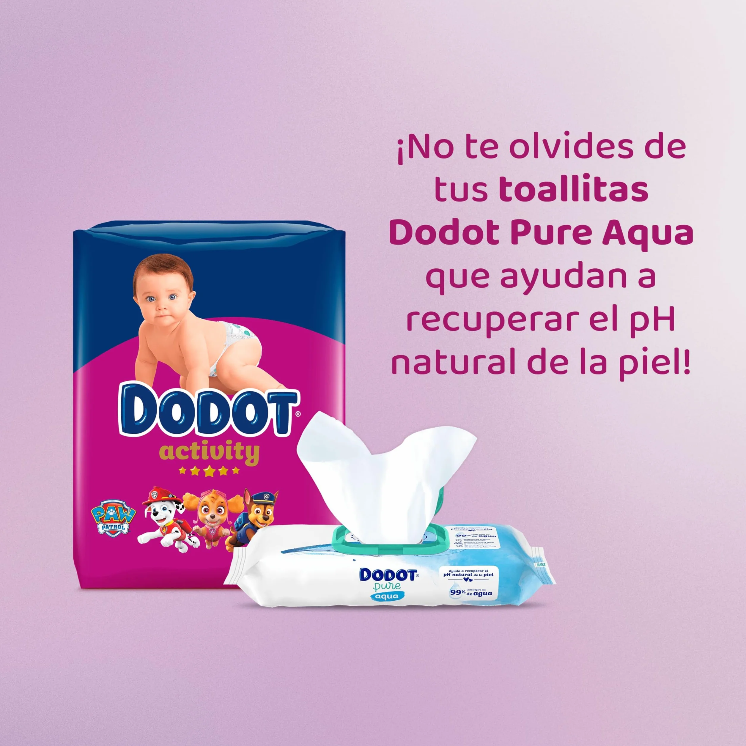 Dodot Pañales Bebé Activity Talla 4 (9-14 kg), 174 Pañales, Nuestro Nº1 en Absorción y Comodidad