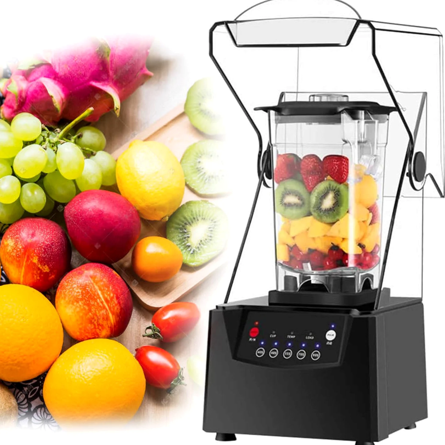 Licuadora para batidos, ideal para viajes, gimnasio, cocina, oficina