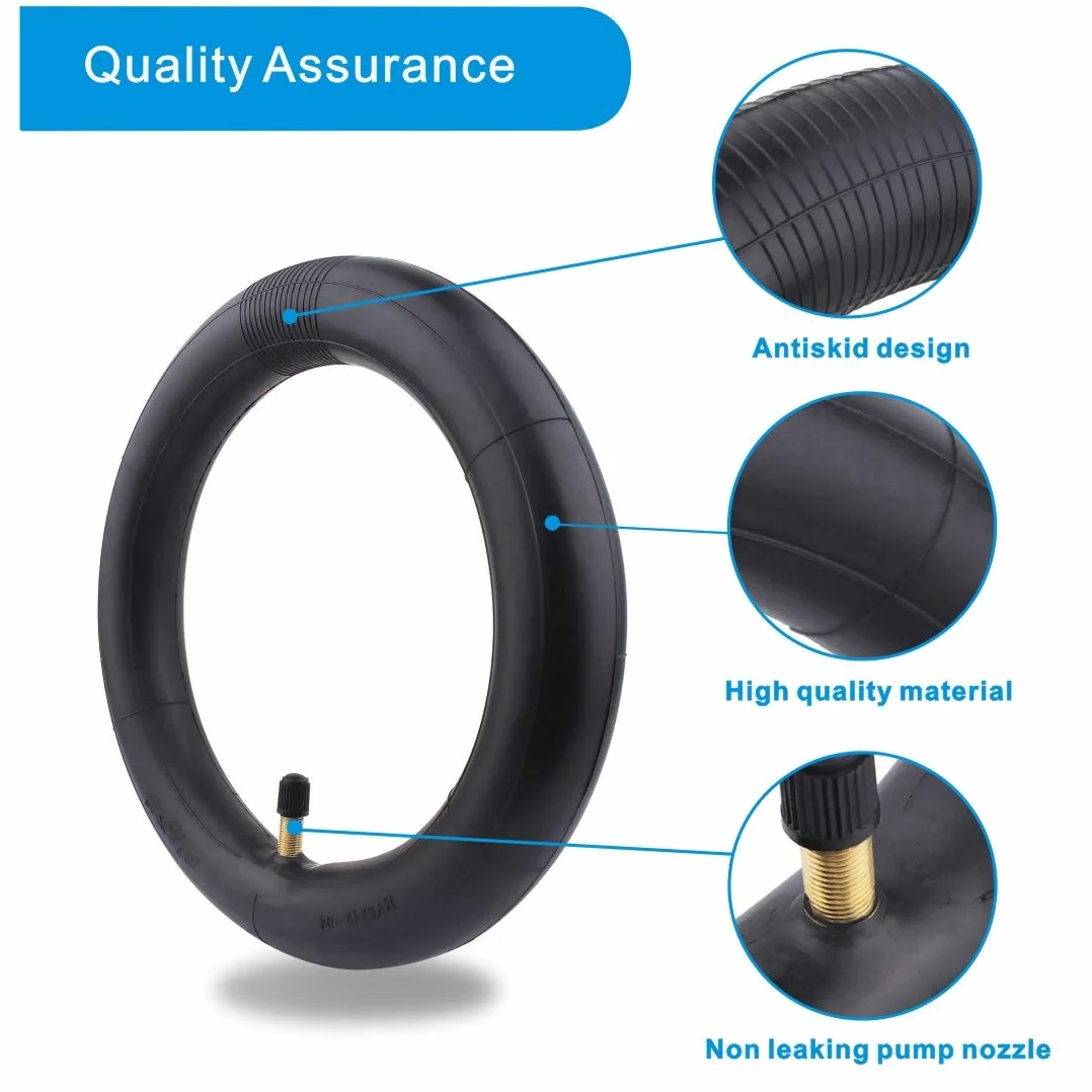 Cámaras de Aire 10x2 Pulgadas Compatible para Scooter Eléctrico Xiaomi 1S M365 Pro Pro2