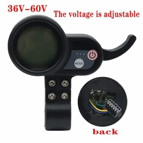 Scooter eléctrico 60V 52V 48V 36V Motor sin escobillas sin controlador Hall Pantalla LCD Controlador inteligente