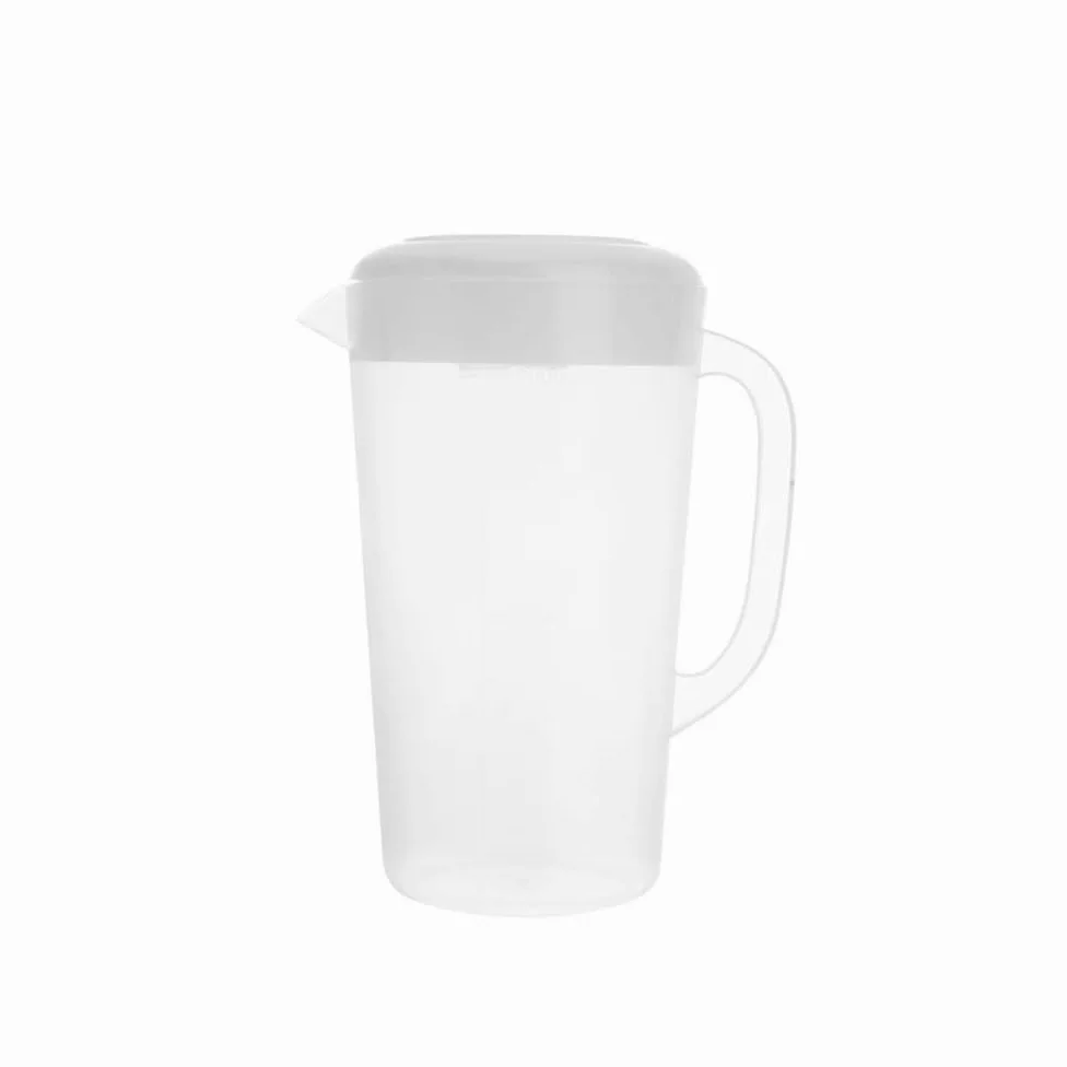 Jarra Agua Hervidor de Agua fría de Gran Capacidad de 2000 ml, Jarra de Agua Transparente de plástico Simple for el hogar, Jarra for Bebidas, Jugo, Leche y Bebidas Jarra de Agua