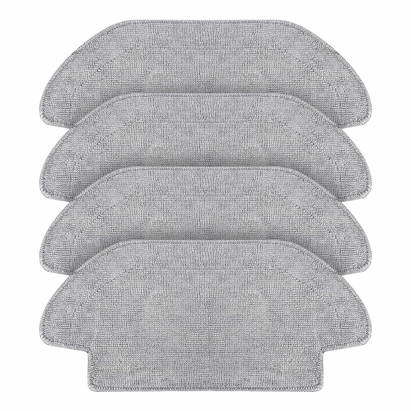 4 almohadillas de repuesto para Xiaomi S12, para Xiaomi Mi Robot Vacuum Mop 2S / Mop P/Mop Pro Robot Aspirador, lavables y reutilizables, accesorios de repuesto