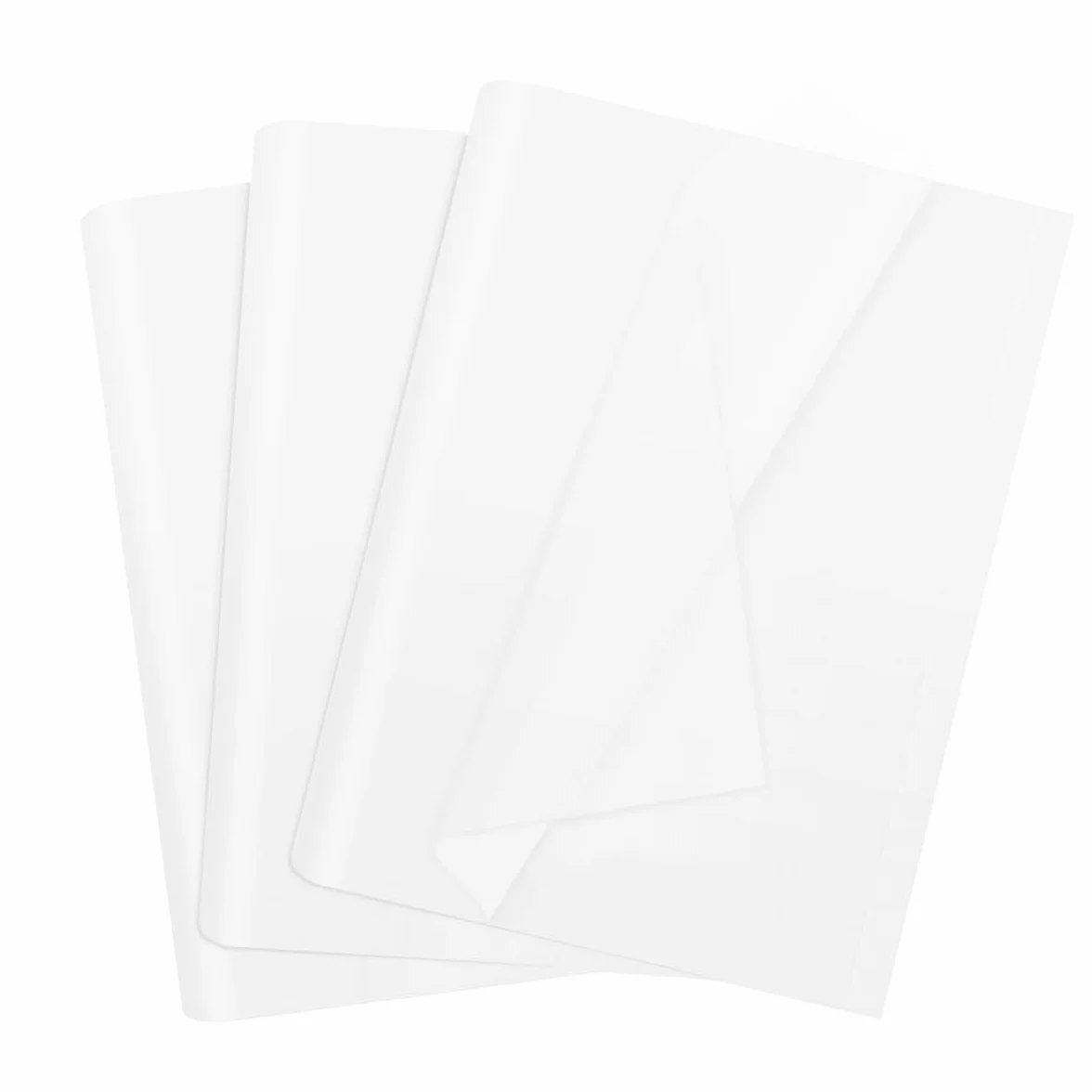 100 hojas de papel de seda blanco, 35 x 50 cm, papel de seda para envolver regalos, para Navidad, flores, manualidades, bricolaje, cumpleaños, boda, regalo, decoración