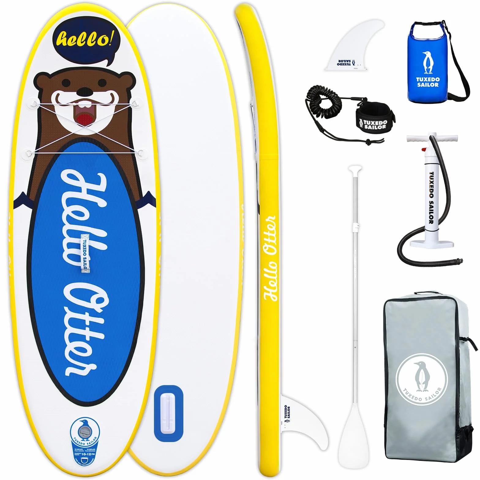 Tabla Paddle Surf Hinchable con Accesorios, Stand Up Paddle Board para Adultos y Jóvenes