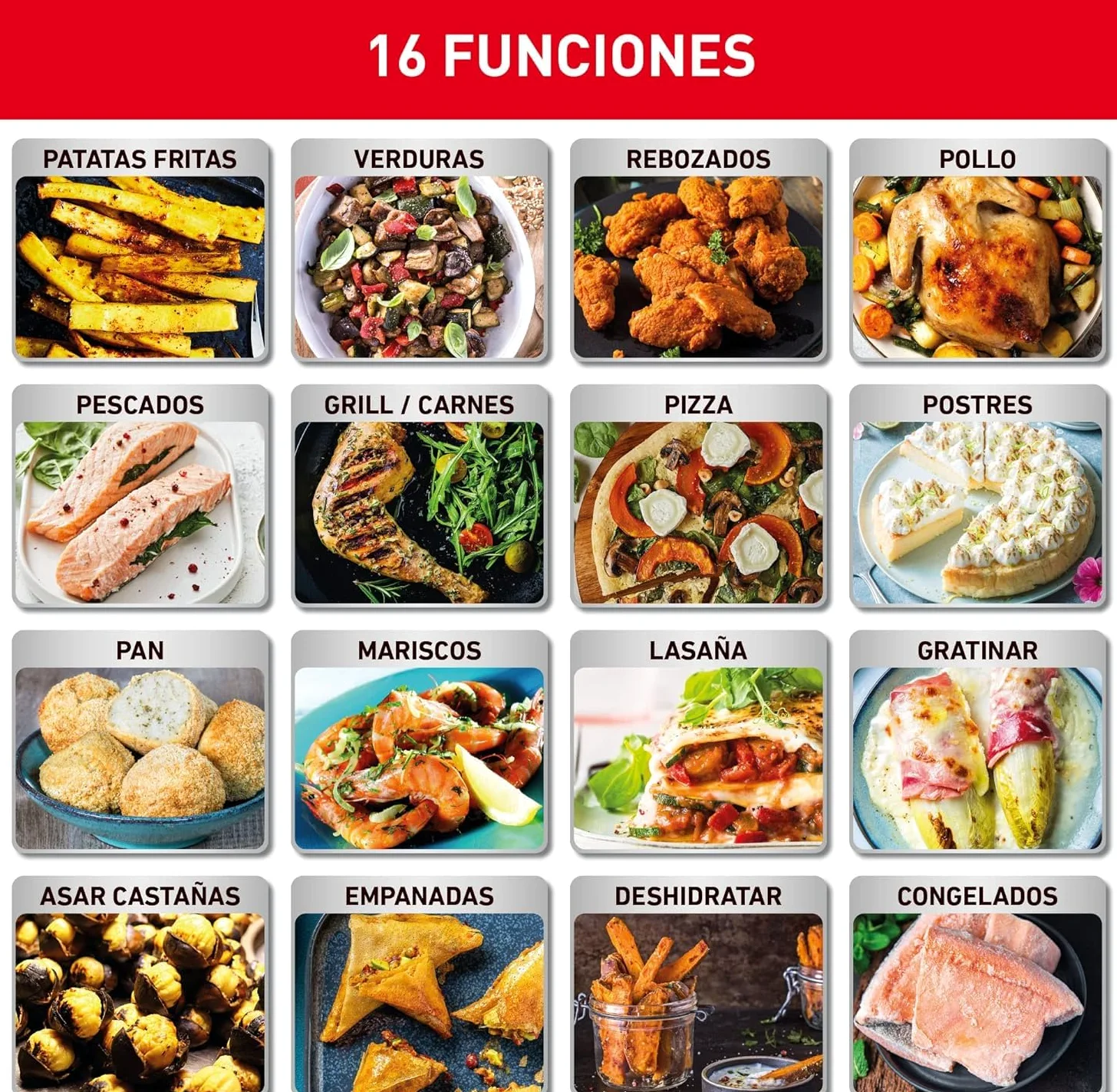 Moulinex Easy Fry Essential 3.5 L EZ1308 Freidora de Aire Caliente, con Poco o Sin Aceite, Controles manuales, 5 Programas, Comidas Sanas, Capacidad 1 Kg, Hasta 4 personas, Compacto, Color Negro
