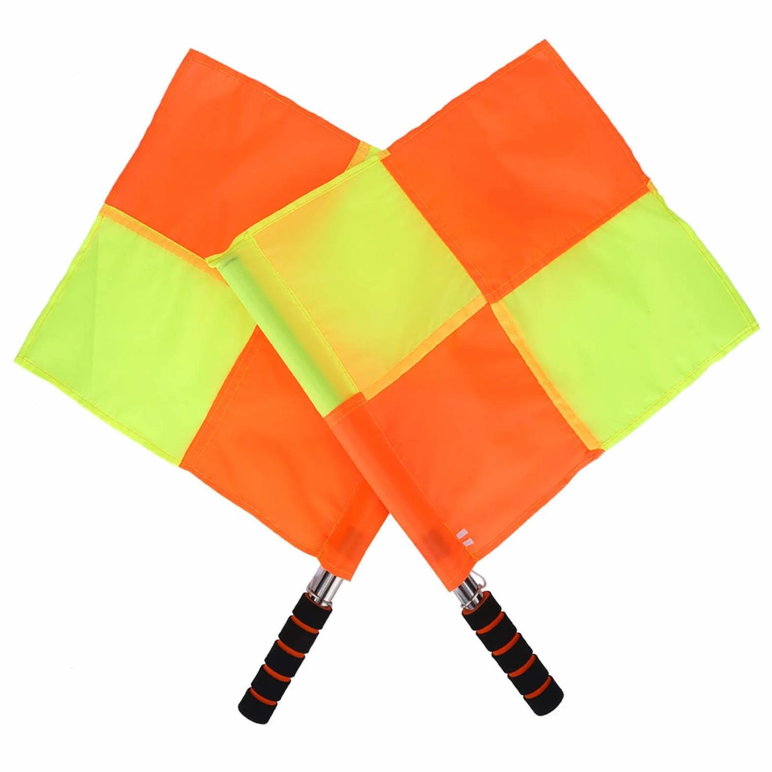 Voluxe Bandera de Juez de línea, Bandera de árbitro de fútbol Duradera para entusiastas del Aire Libre
