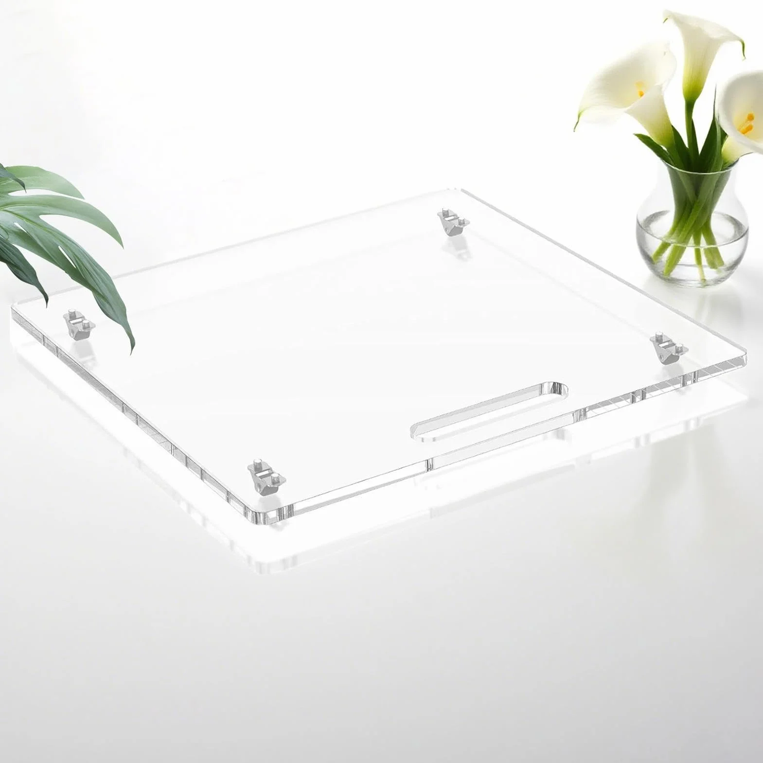 Deslizador para electrodomésticos de cocina para , encimera, bandeja deslizante para con ruedas de goma, bandeja rodante para cafeteras y tostadoras, 14 x 13 pulgadas