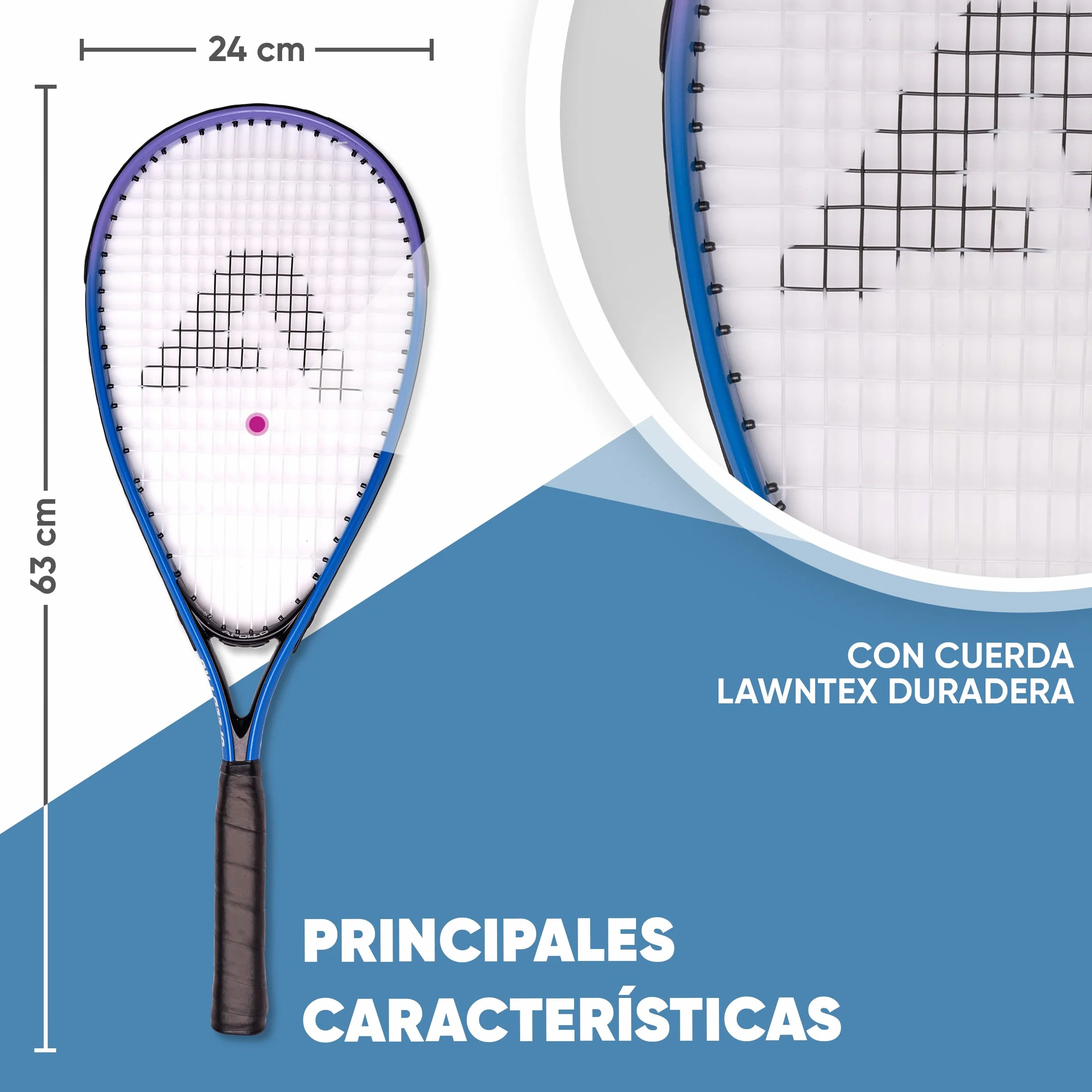 Apollo Speed Bádminton | Bádminton Set | Bolsa y Raquetas de Bádminton Bádminton Set Completo | Juego de Raquetas de Squash | Raquetas de Bádminton Niños