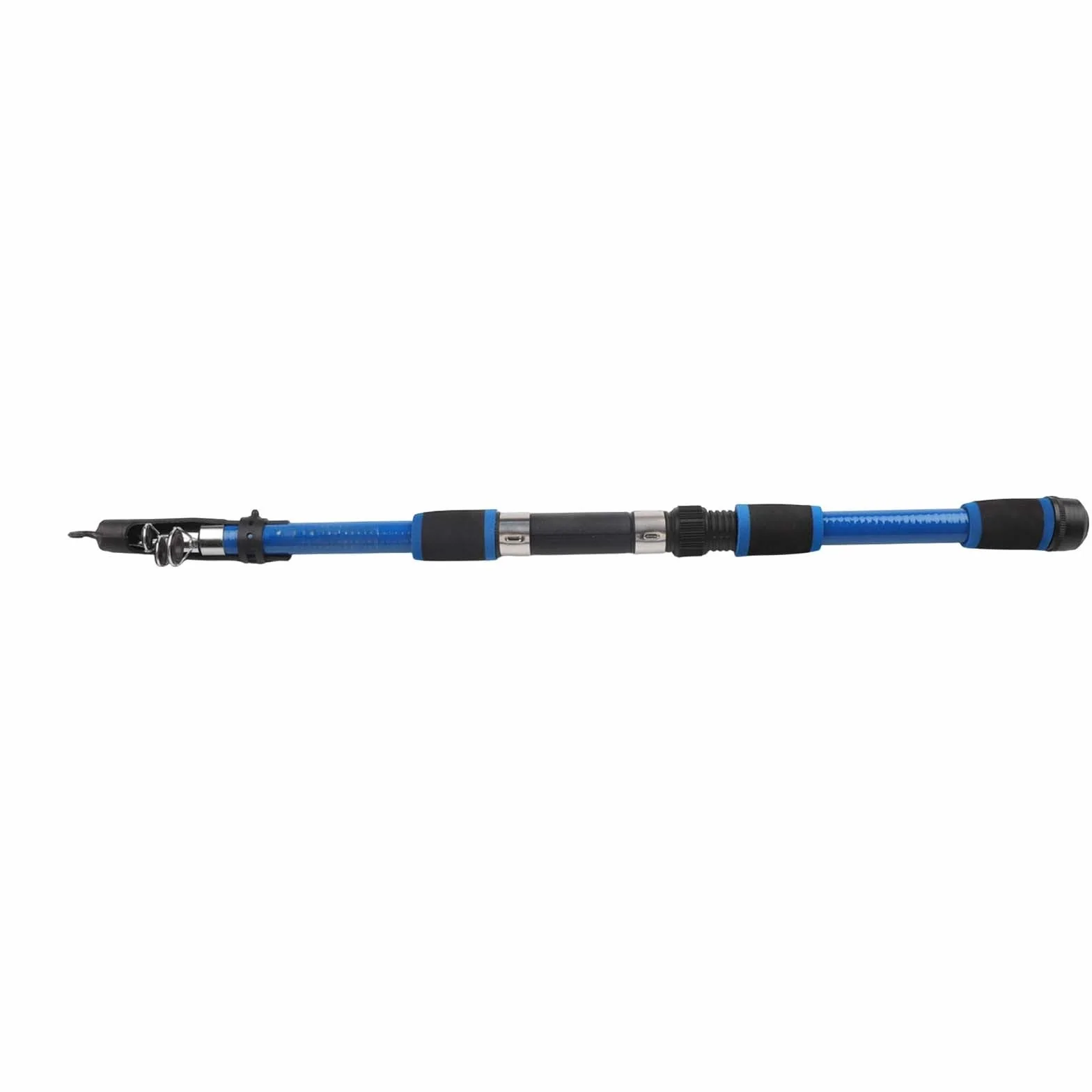 YJDOORPLAY Carrete de caña de pescar telescópica fibra de carbono 1,8 m plegable agua dulce salada