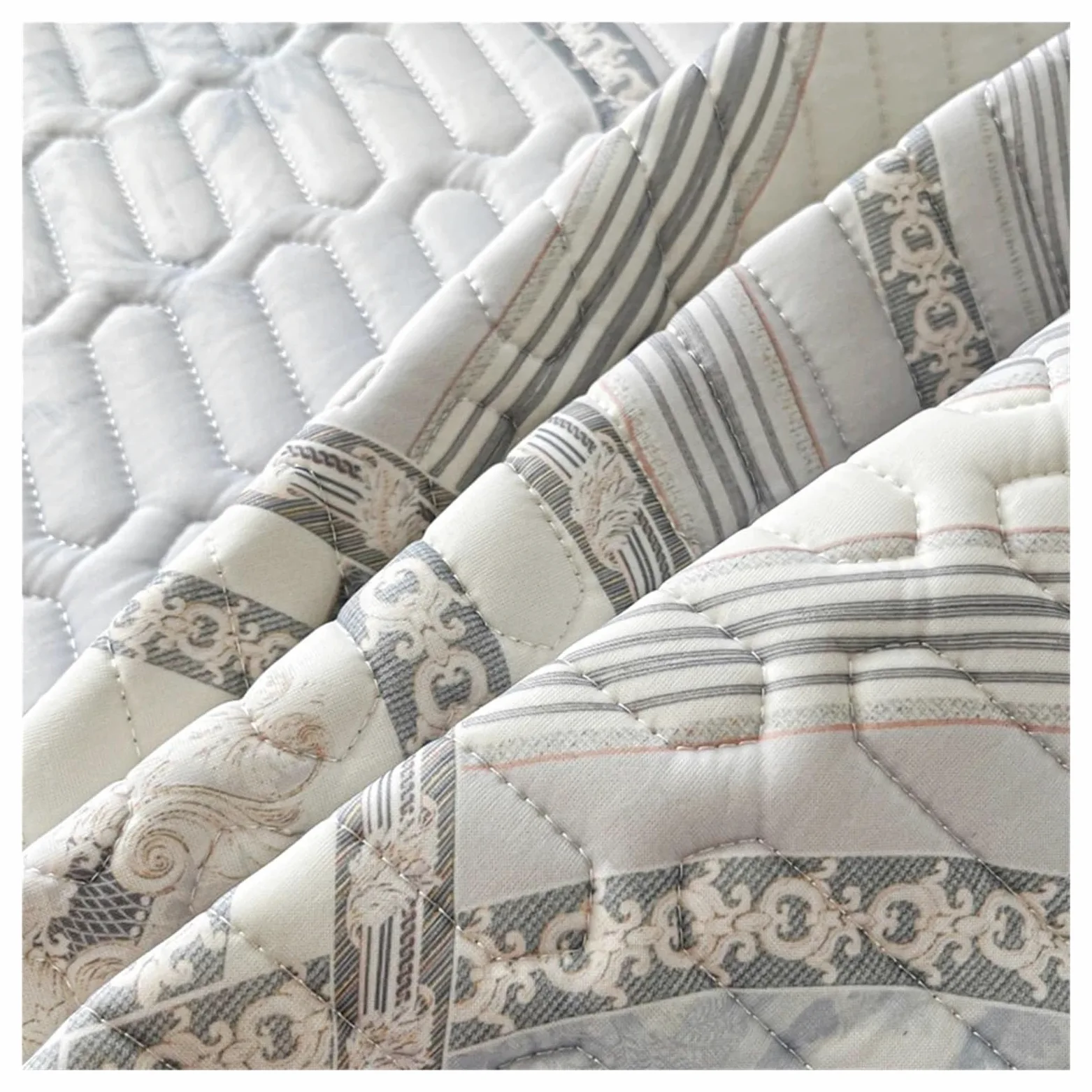 Estera de enfriamiento Gruesa látex for Verano, Almohadilla colchón Seda sensación Fresca, Hielo Suave y Transpirable for Juego sábanas(Khaki3,100x200cm 2 pcs Set)