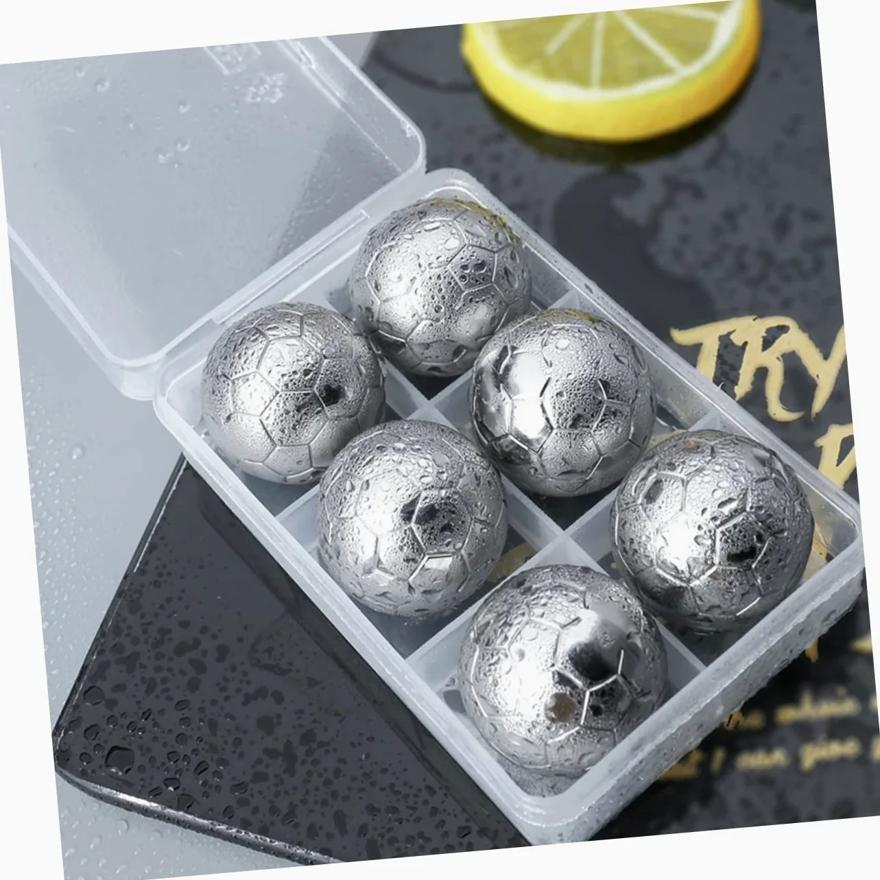 TOPBATHY 2juegos De Reutilizables De Inoxidable Whisky De Enfriadores De Bebidas Para Bar y Sin Olores