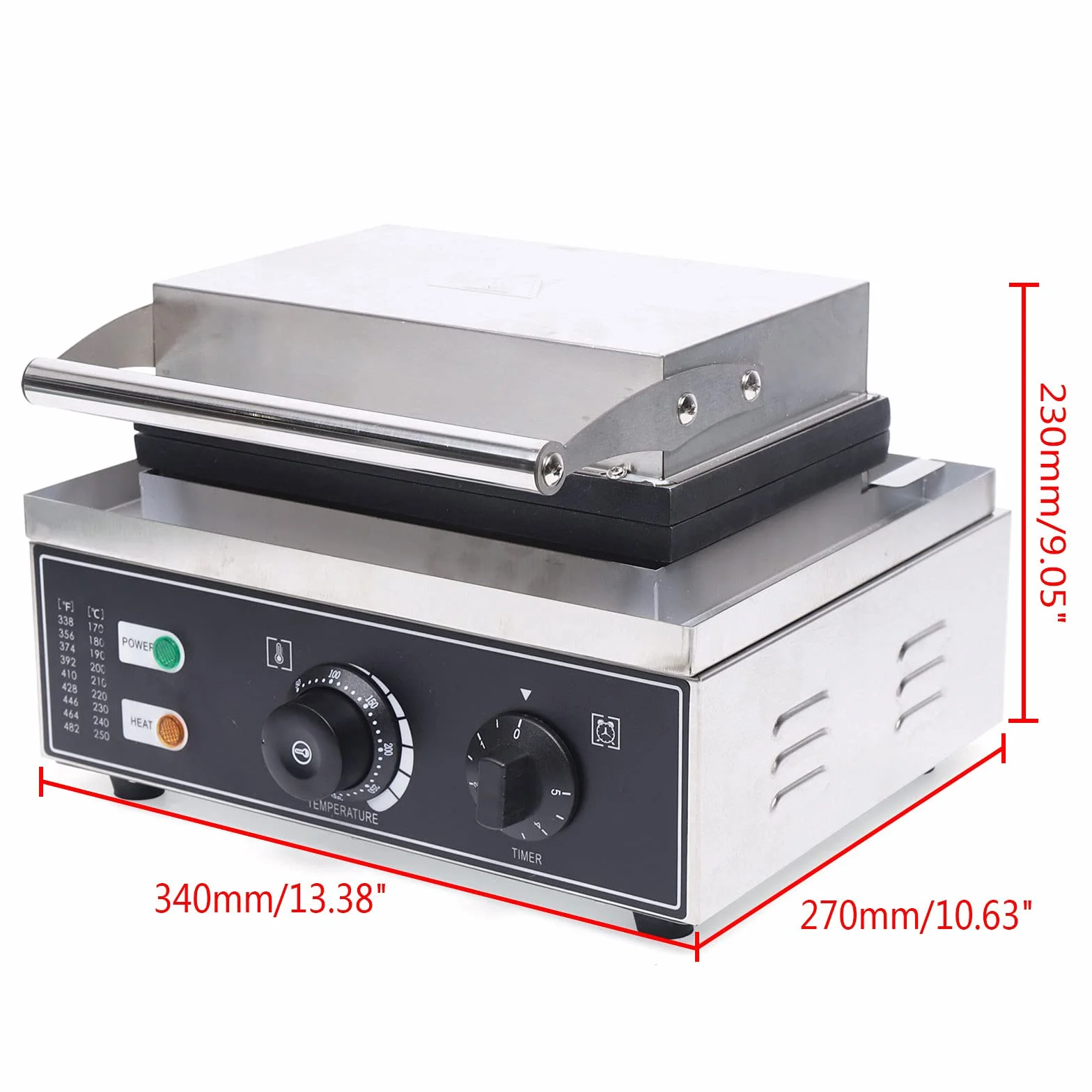 Máquina Eléctrica para Hacer Donuts o Rosquillas Fabricante Eléctrico de Donas con Revestimiento Antiadherente Fabricación Comercial de Rosquillas de 12 Donas de 50mm 220v 1500W