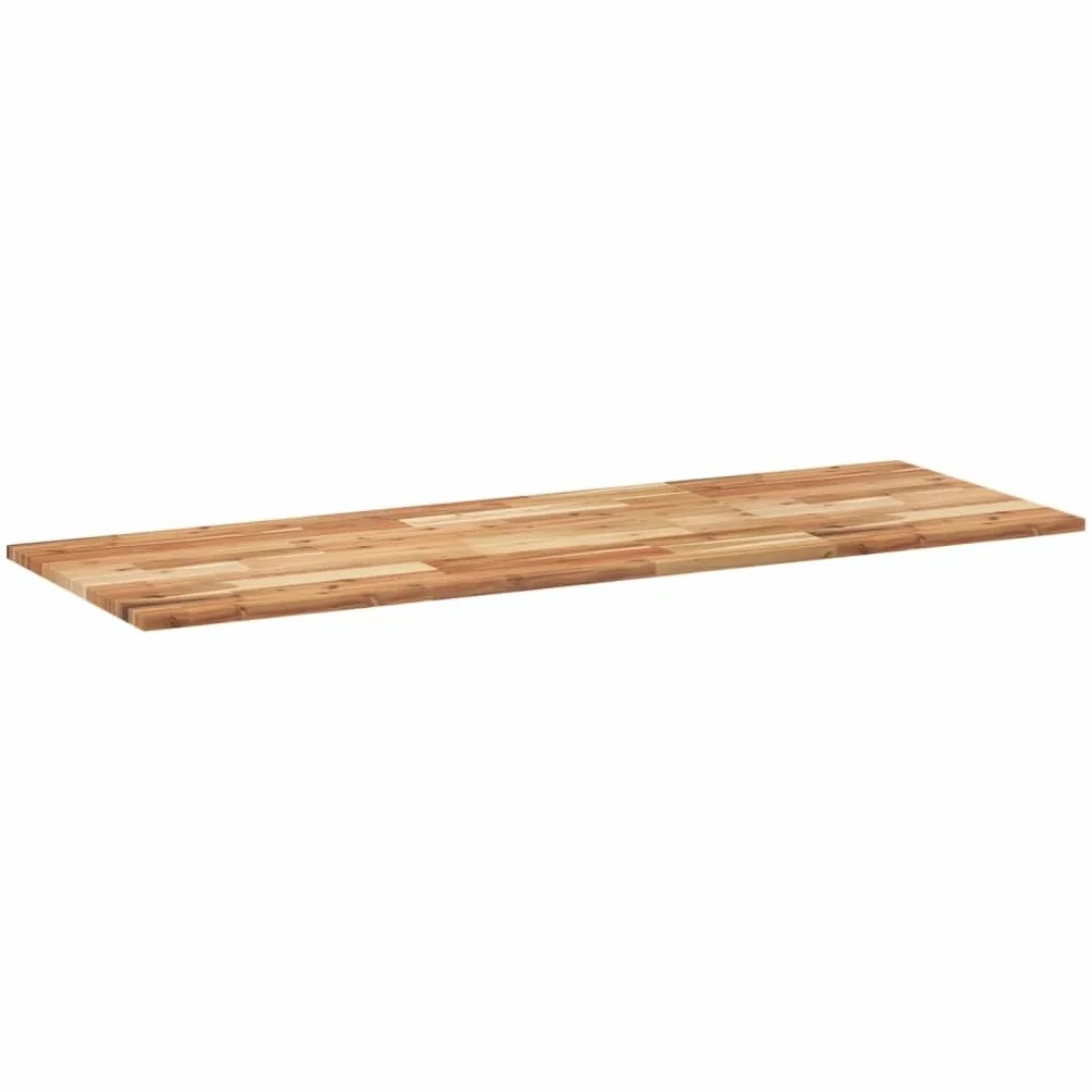 vidaXL Encimera tocador baño Madera Acacia Acabado Aceite 120x50x2 cm, Estante de baño, estantería de baño, Tablero de tocador de baño
